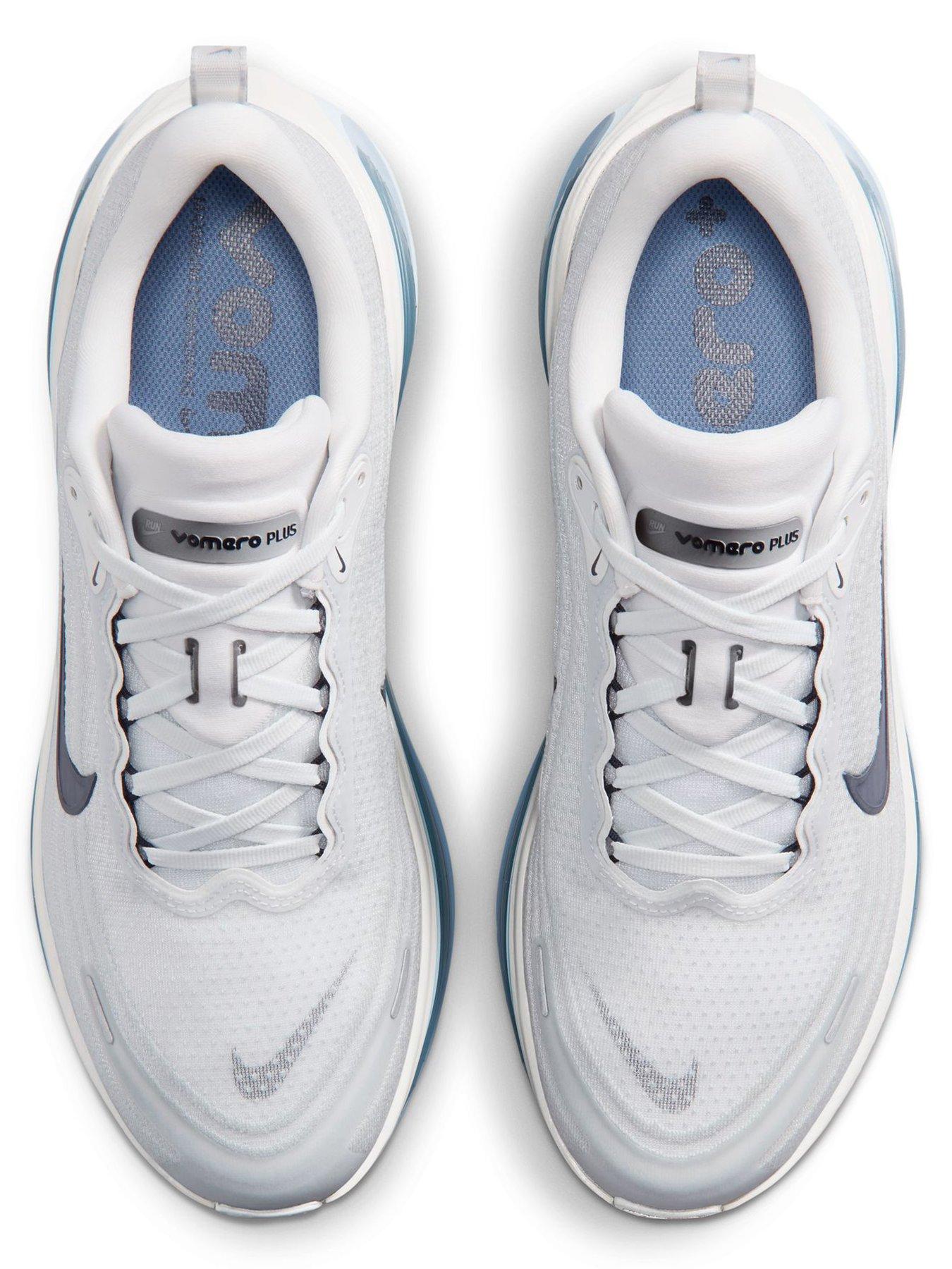 Image 4 of 7 of Nike Mens Running Vomero Plus Trainers - Off White