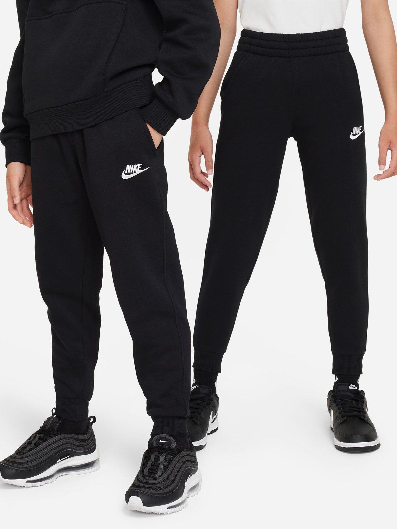 Image 1 of 7 of Nike Older Kids' Club Fleece Joggers - Black