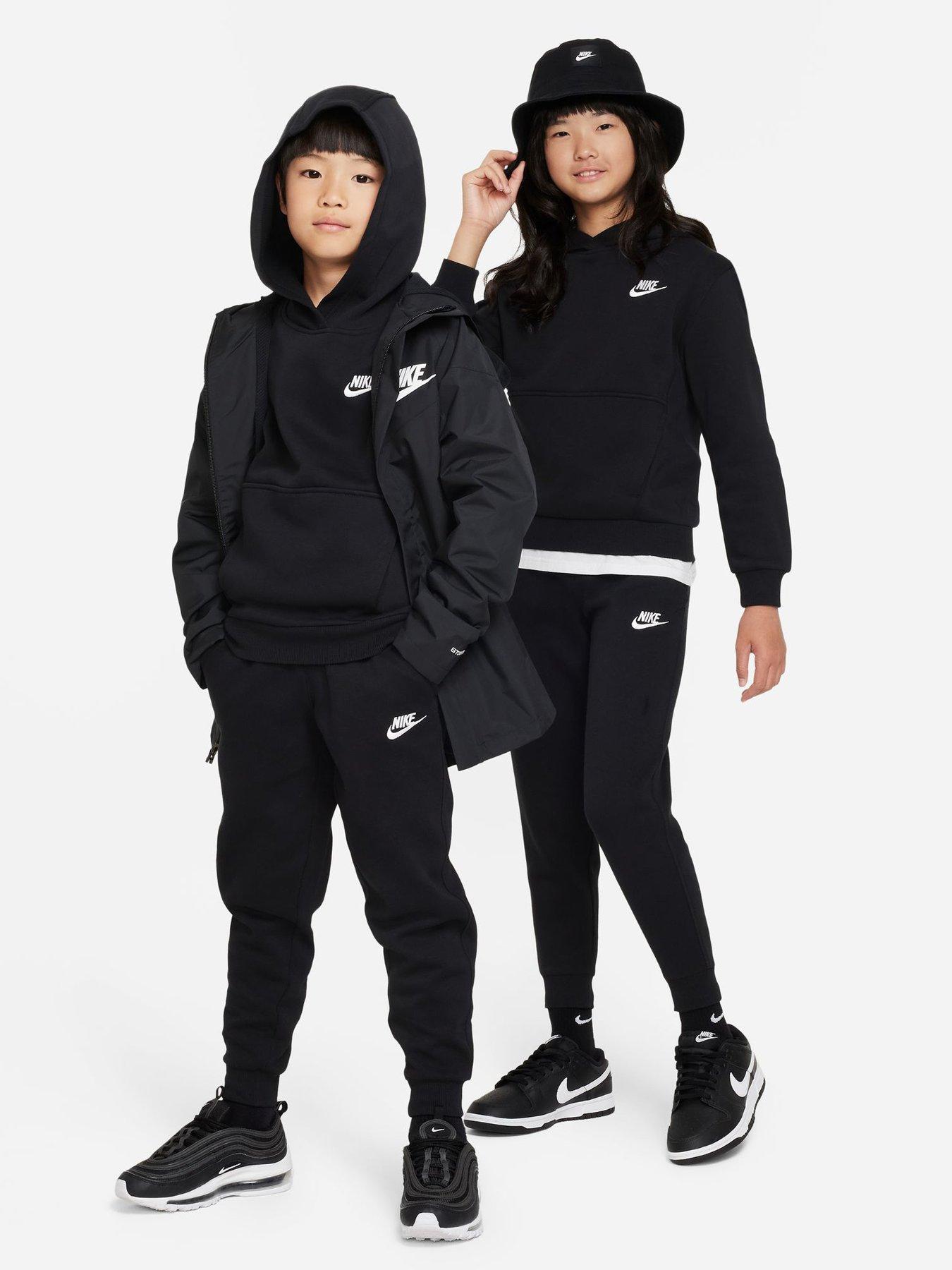 Image 3 of 7 of Nike Older Kids' Club Fleece Joggers - Black