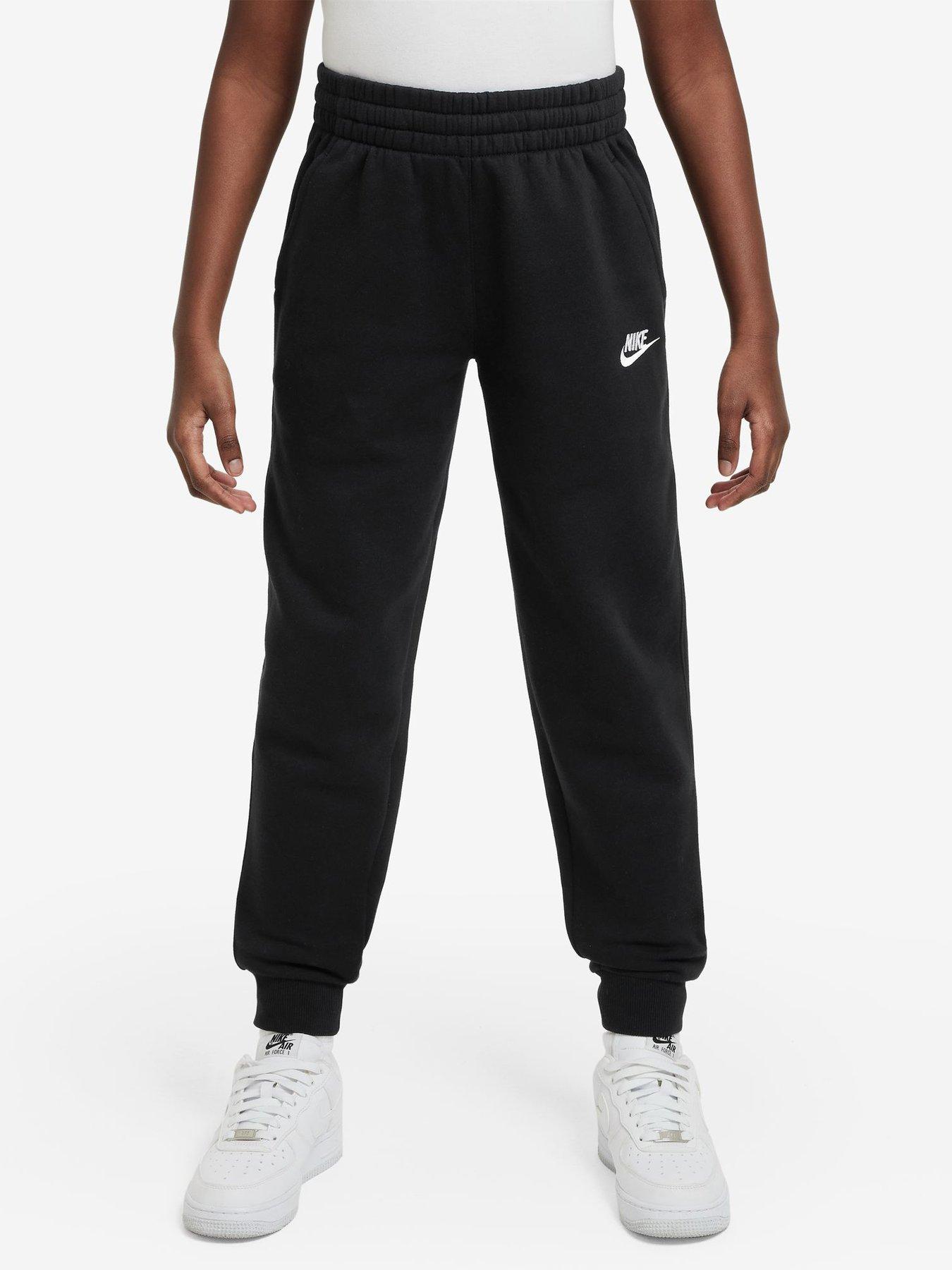 Image 4 of 7 of Nike Older Kids' Club Fleece Joggers - Black