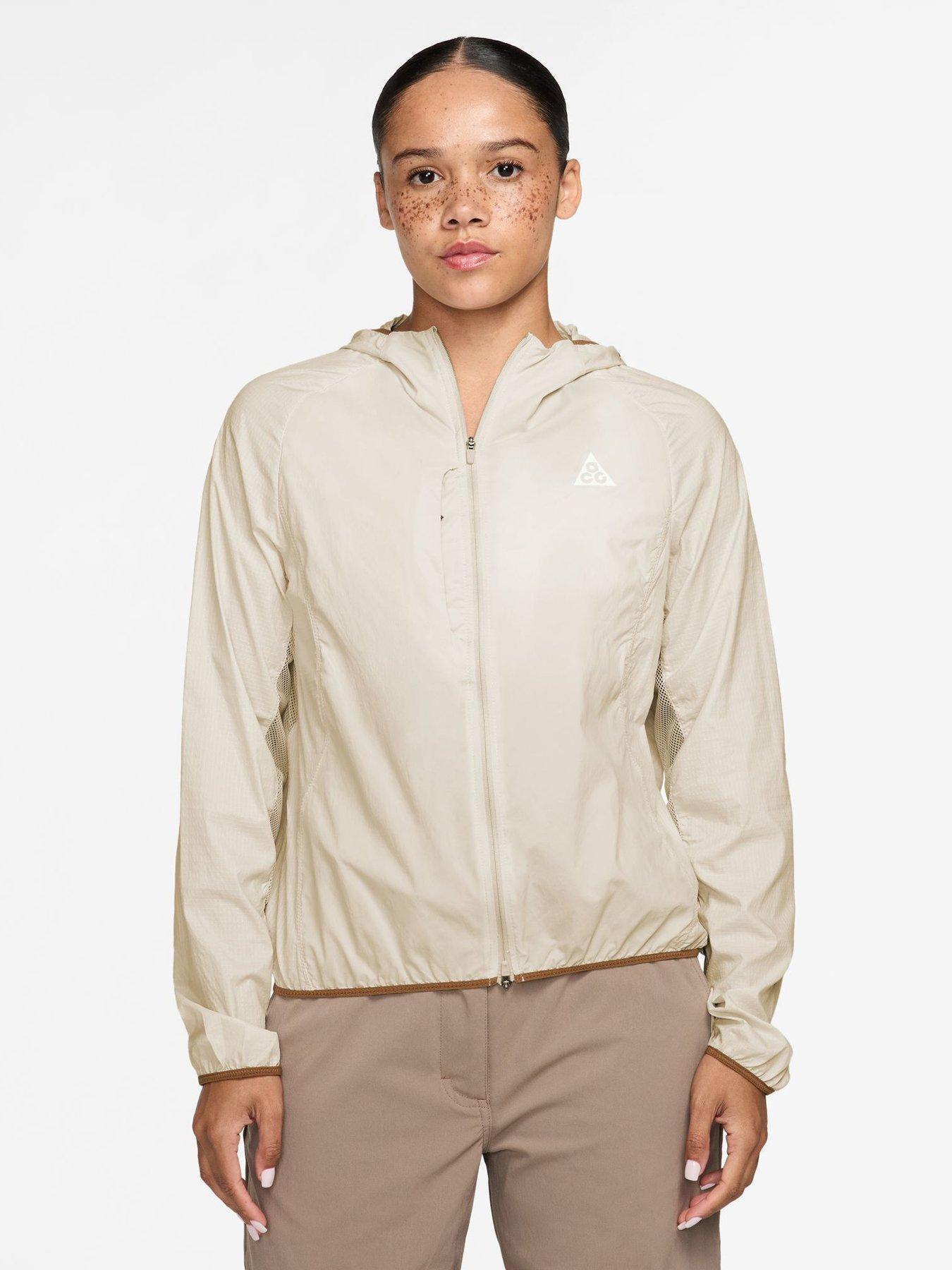 Image 1 of 3 of Nike Womens ACG Running Aireez Jacket - White