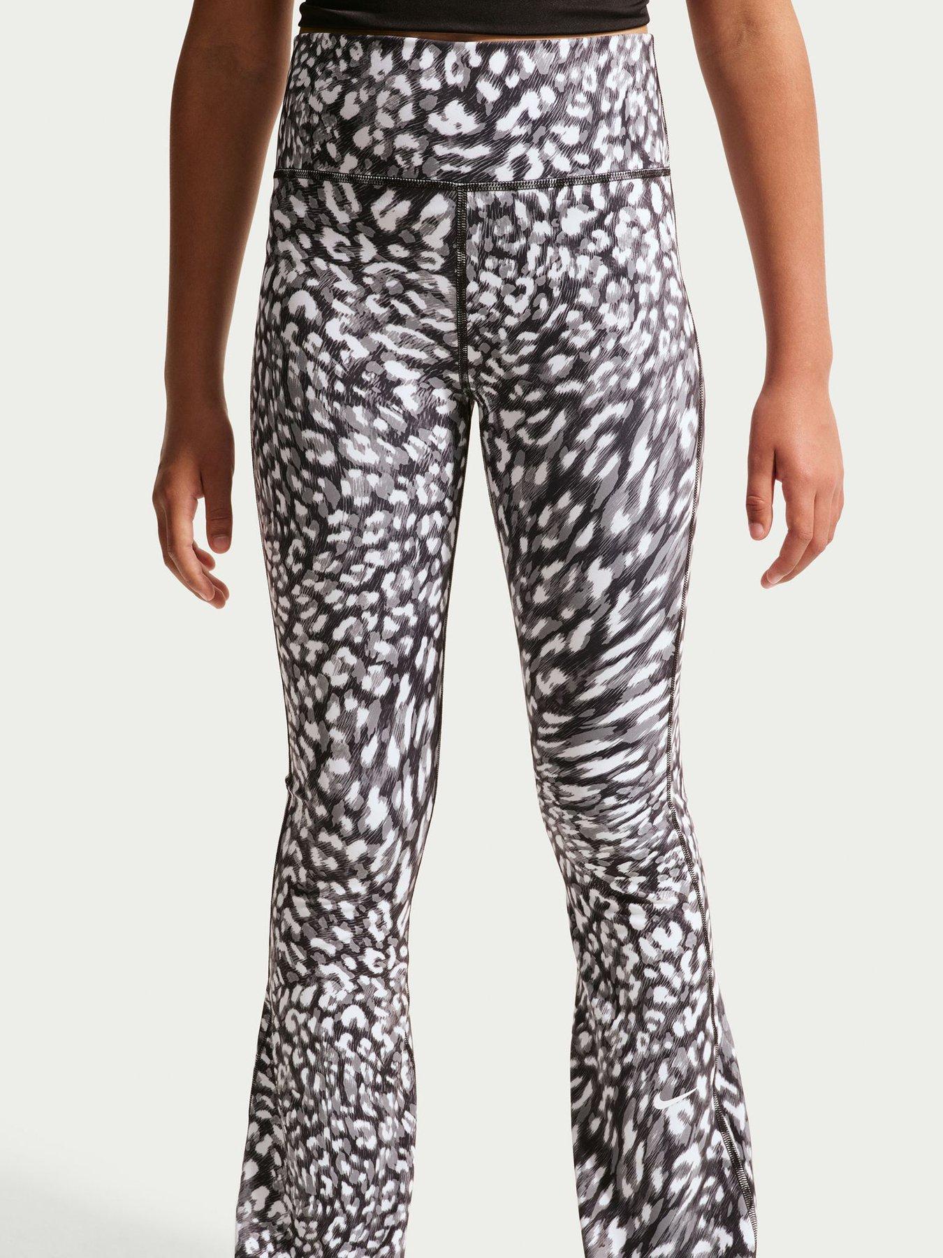 Image 3 of 5 of Nike Junior Girls Sportswear Studio Leggings - Black