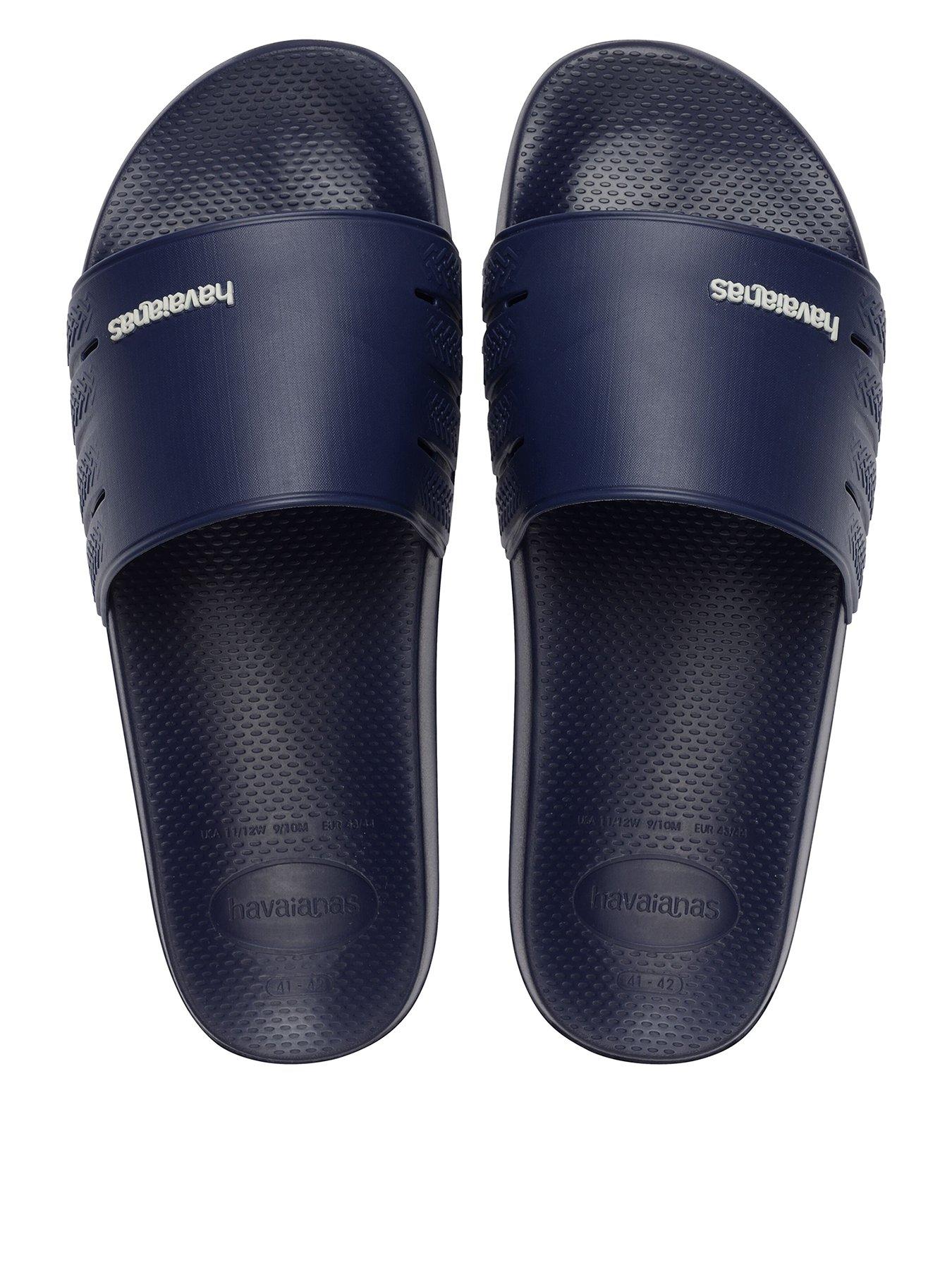 Havaianas Slide Zero, Navy, Size 8, Men