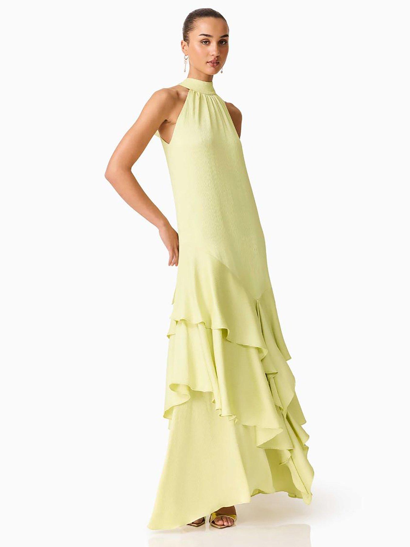 Image 4 of 6 of Elliatt Varella Halter Gown