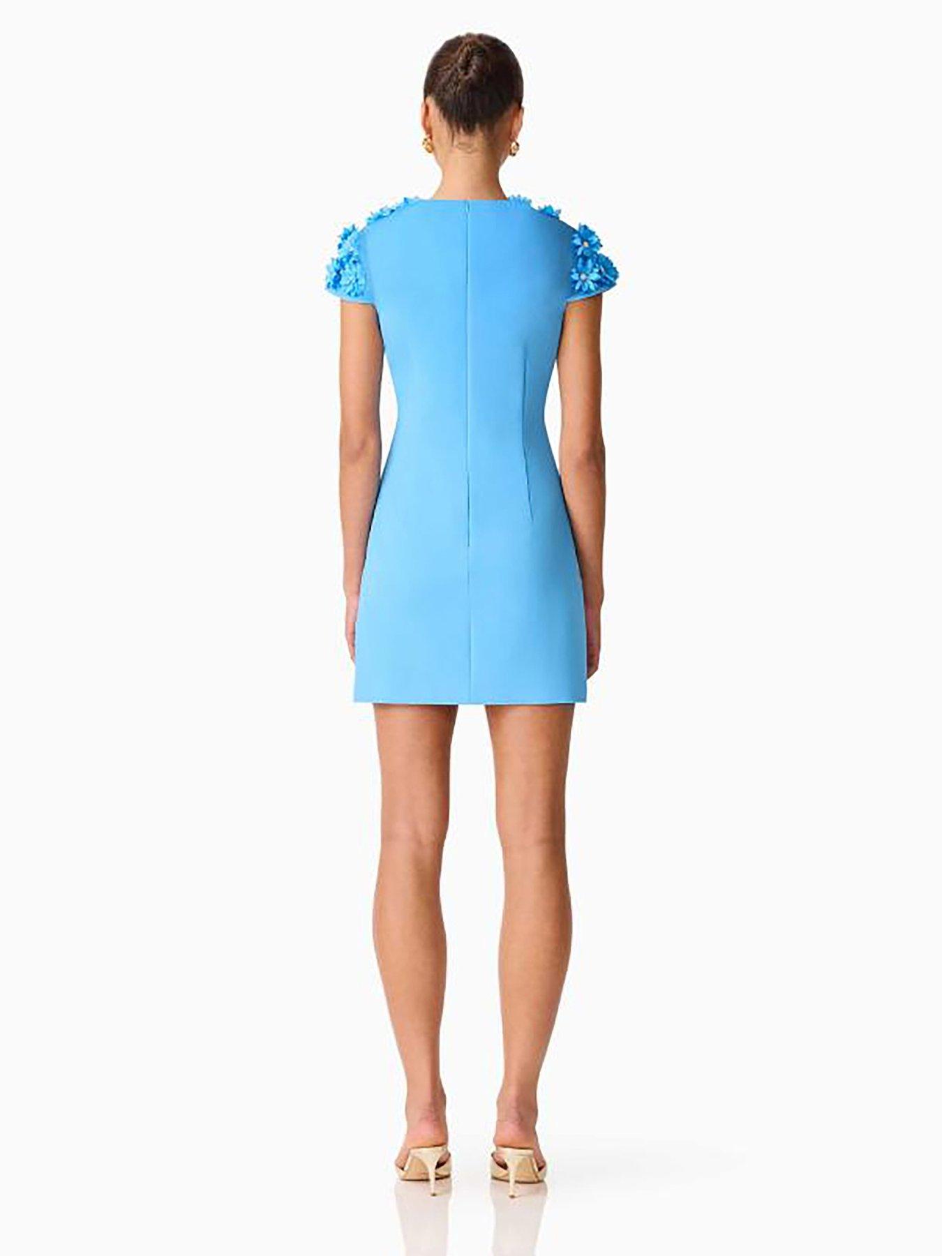 Image 2 of 7 of Elliatt Dali Short Sleeve Mini Dress