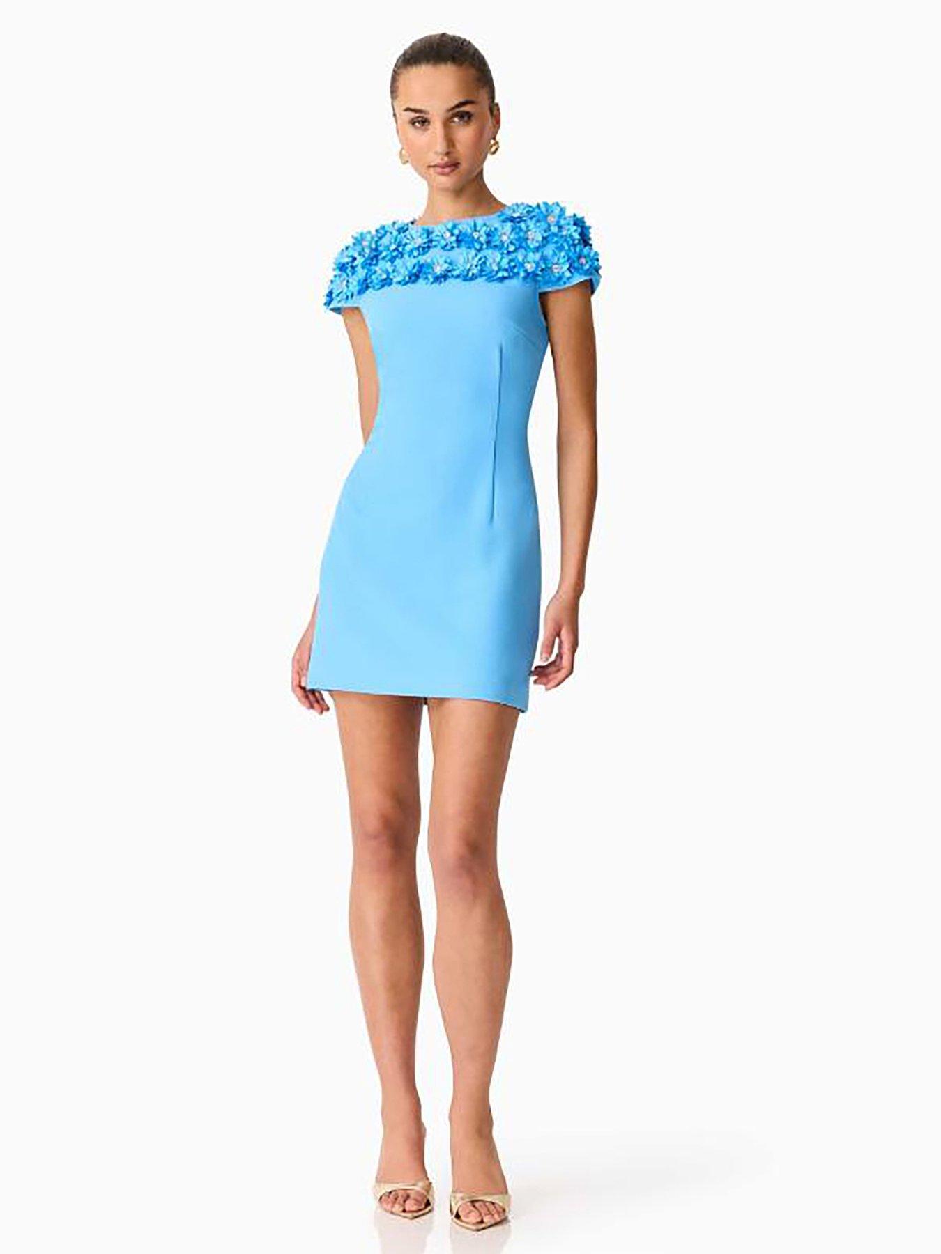 Image 4 of 7 of Elliatt Dali Short Sleeve Mini Dress