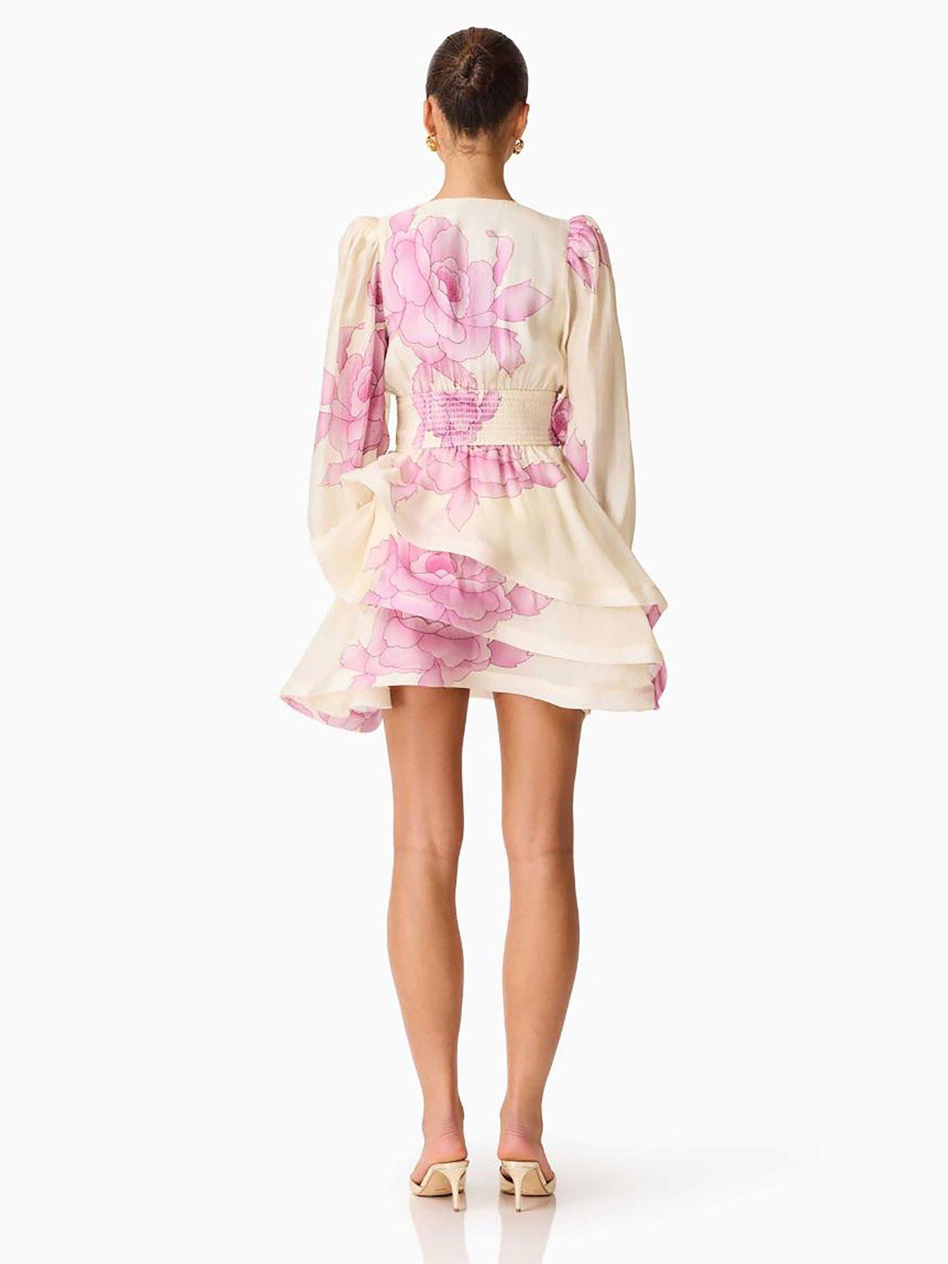 Image 2 of 6 of Elliatt Rova Long Sleeve Mini Dress