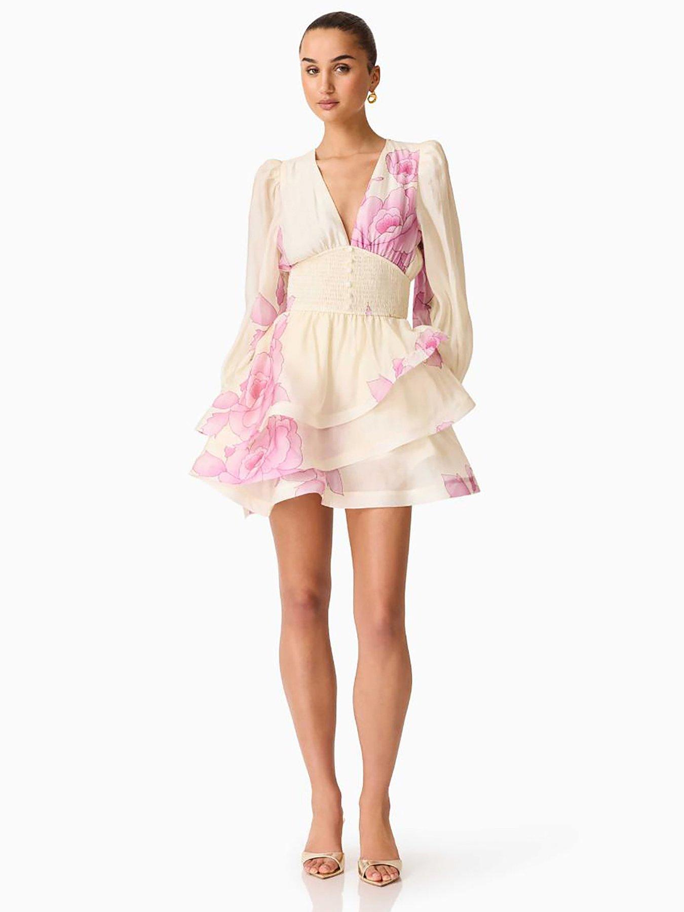 Image 3 of 6 of Elliatt Rova Long Sleeve Mini Dress