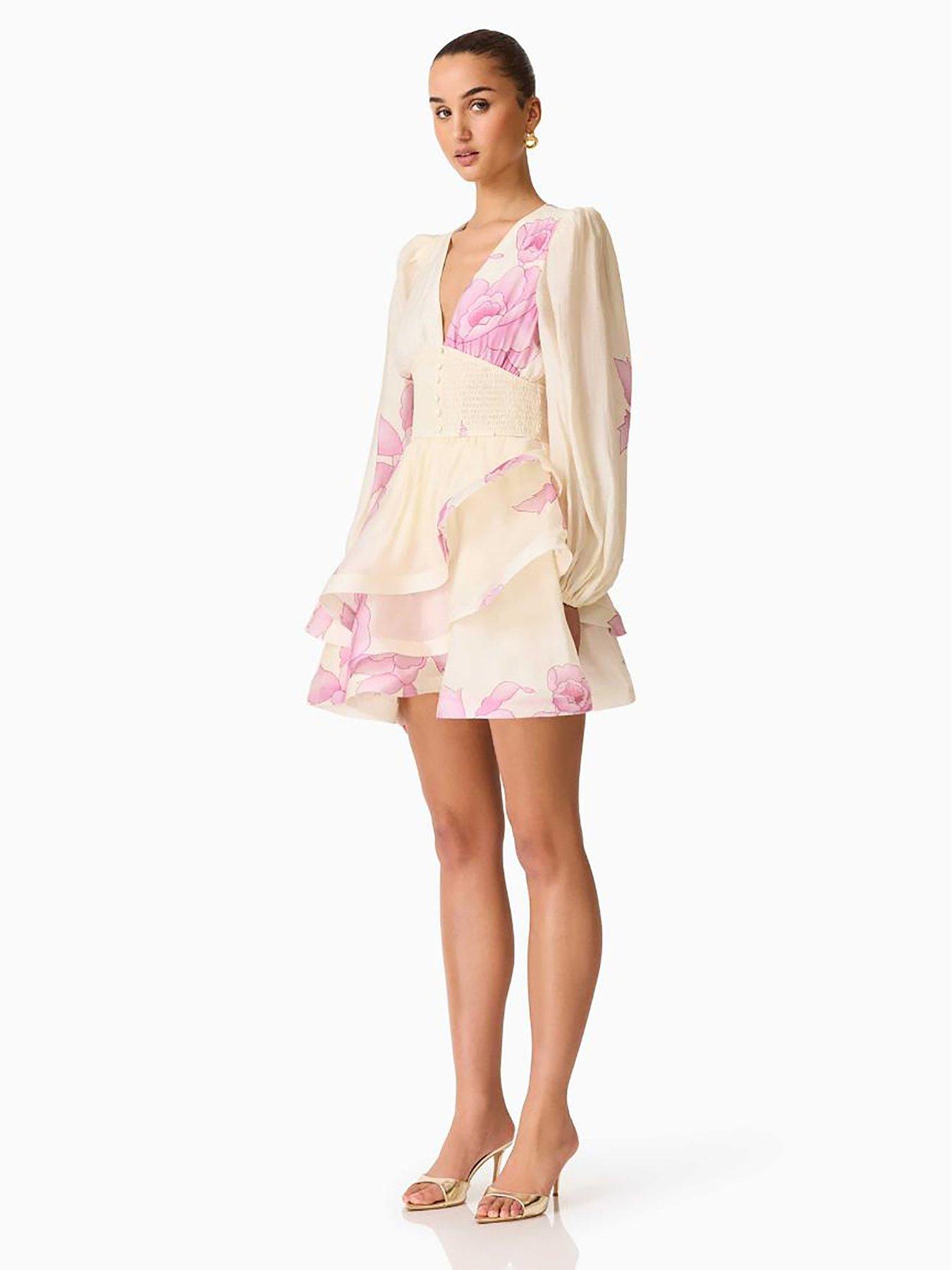 Image 4 of 6 of Elliatt Rova Long Sleeve Mini Dress