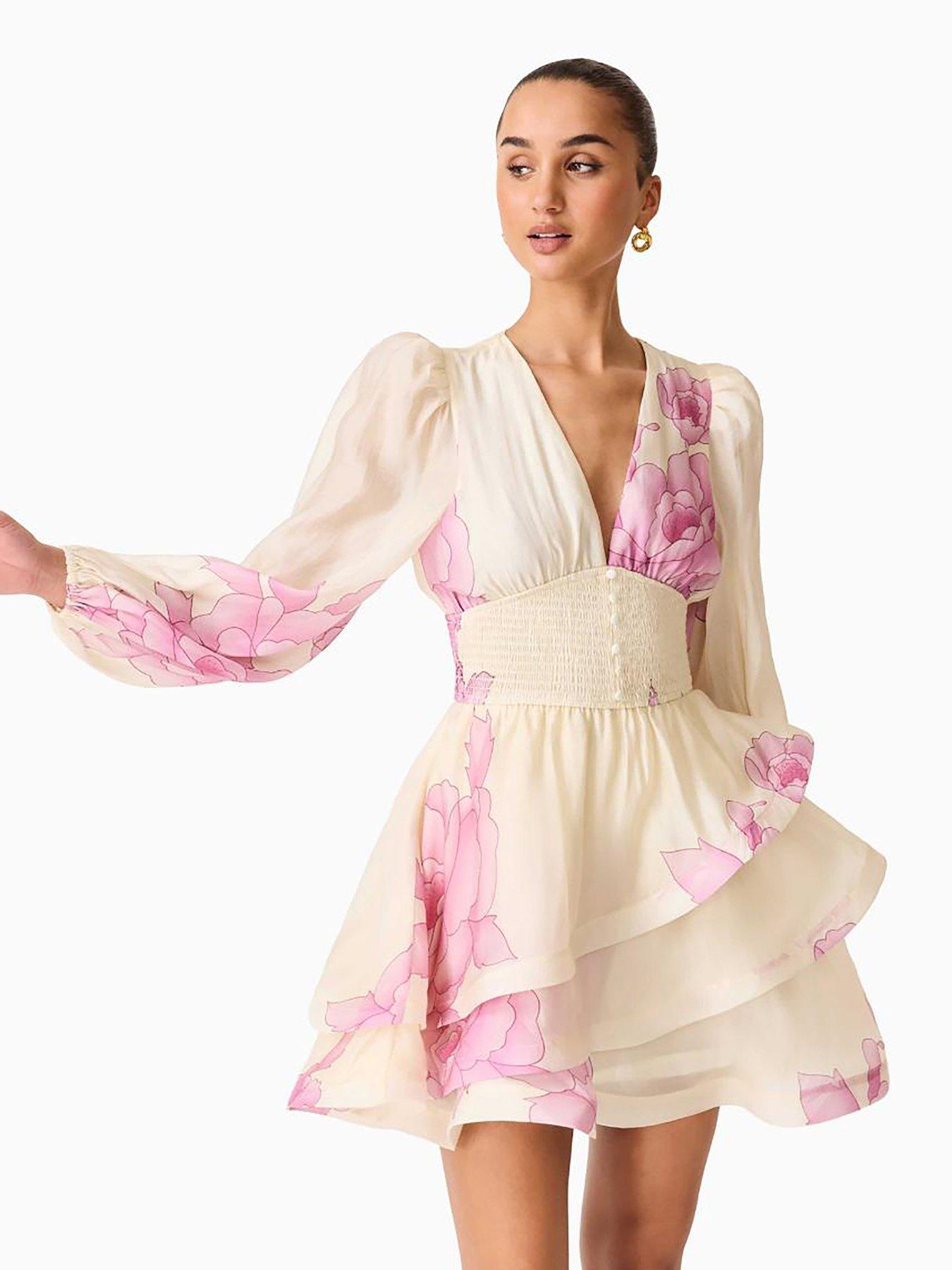 Image 5 of 6 of Elliatt Rova Long Sleeve Mini Dress