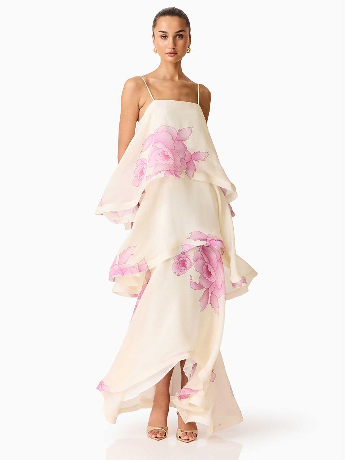 Image 5 of 6 of Elliatt Rova Tiered Gown