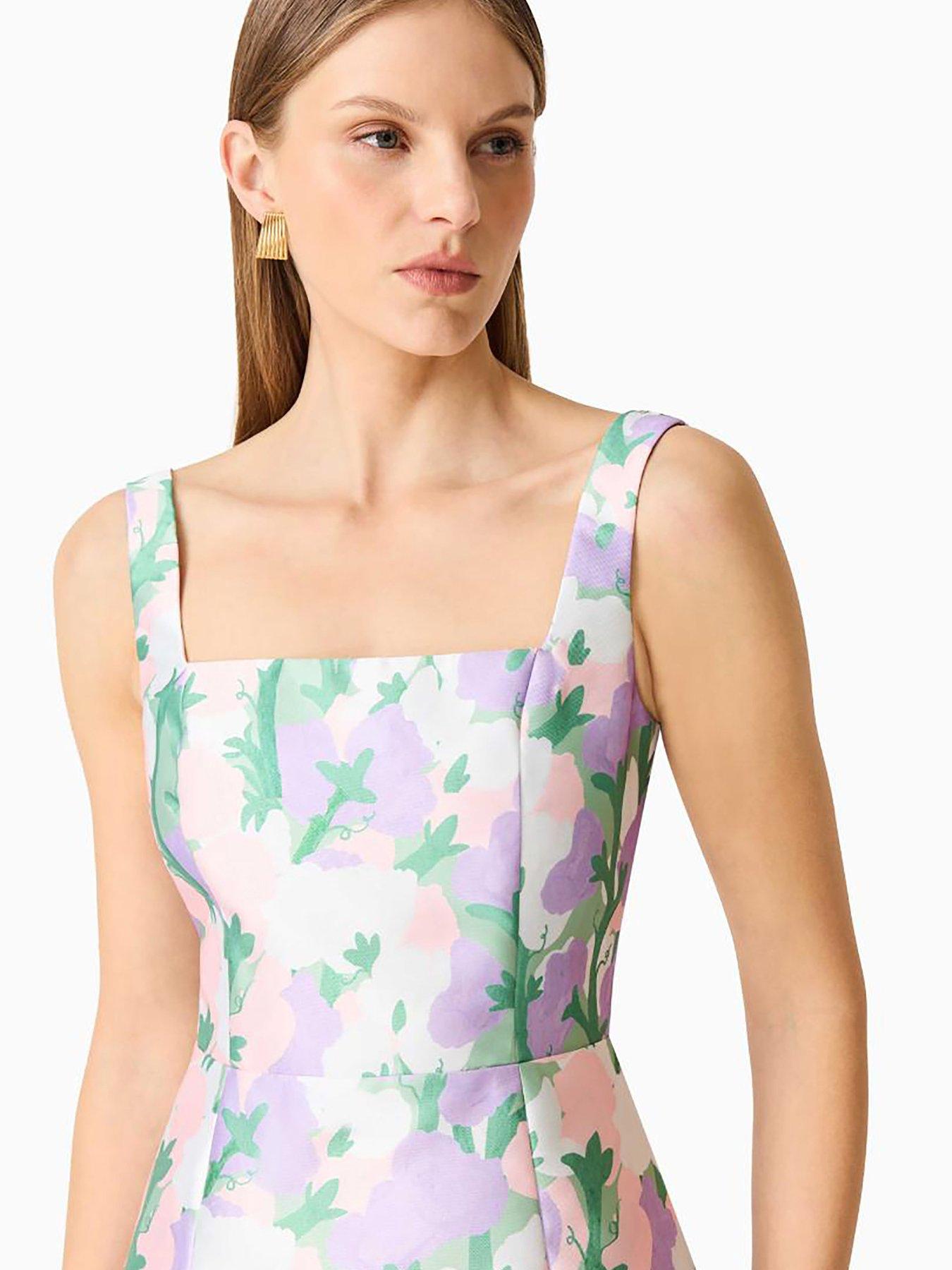 Image 6 of 7 of Elliatt Lavina Sqaure Neck Mini Dress