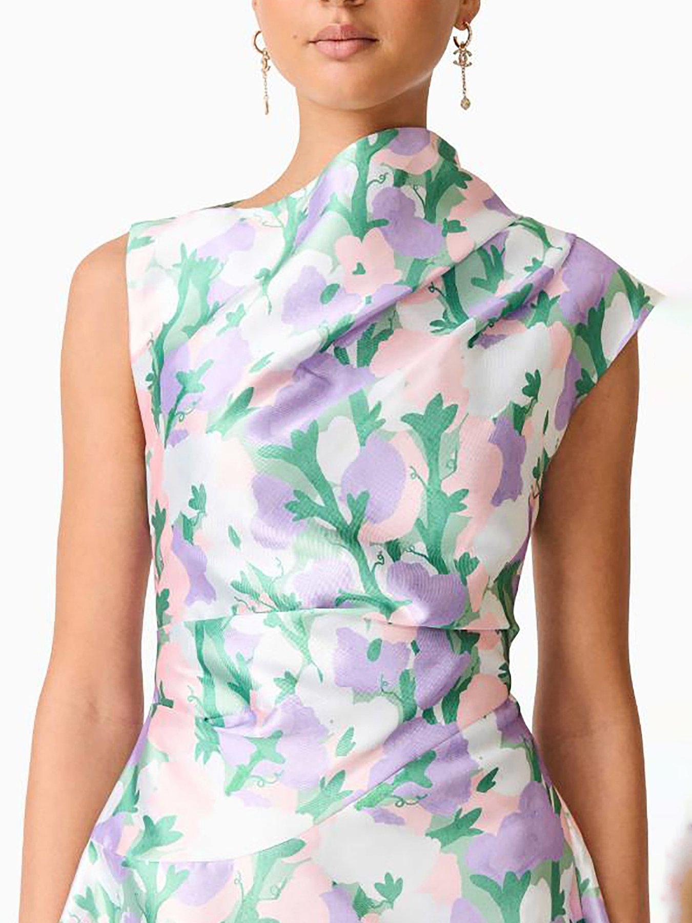 Image 6 of 7 of Elliatt Lavina Asymmetrical Gown