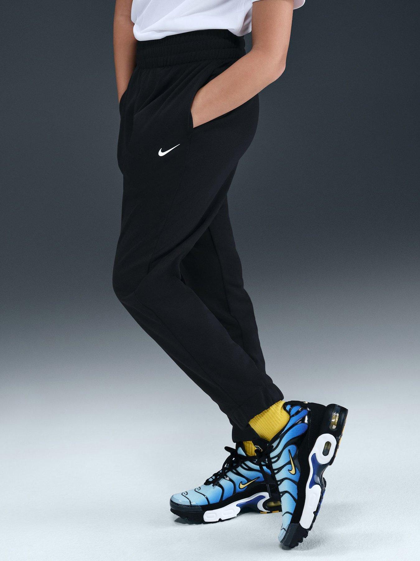 Image 4 of 5 of Nike Big Kids' Essentials Colour Block Dri-FIT Tracksuit - Black