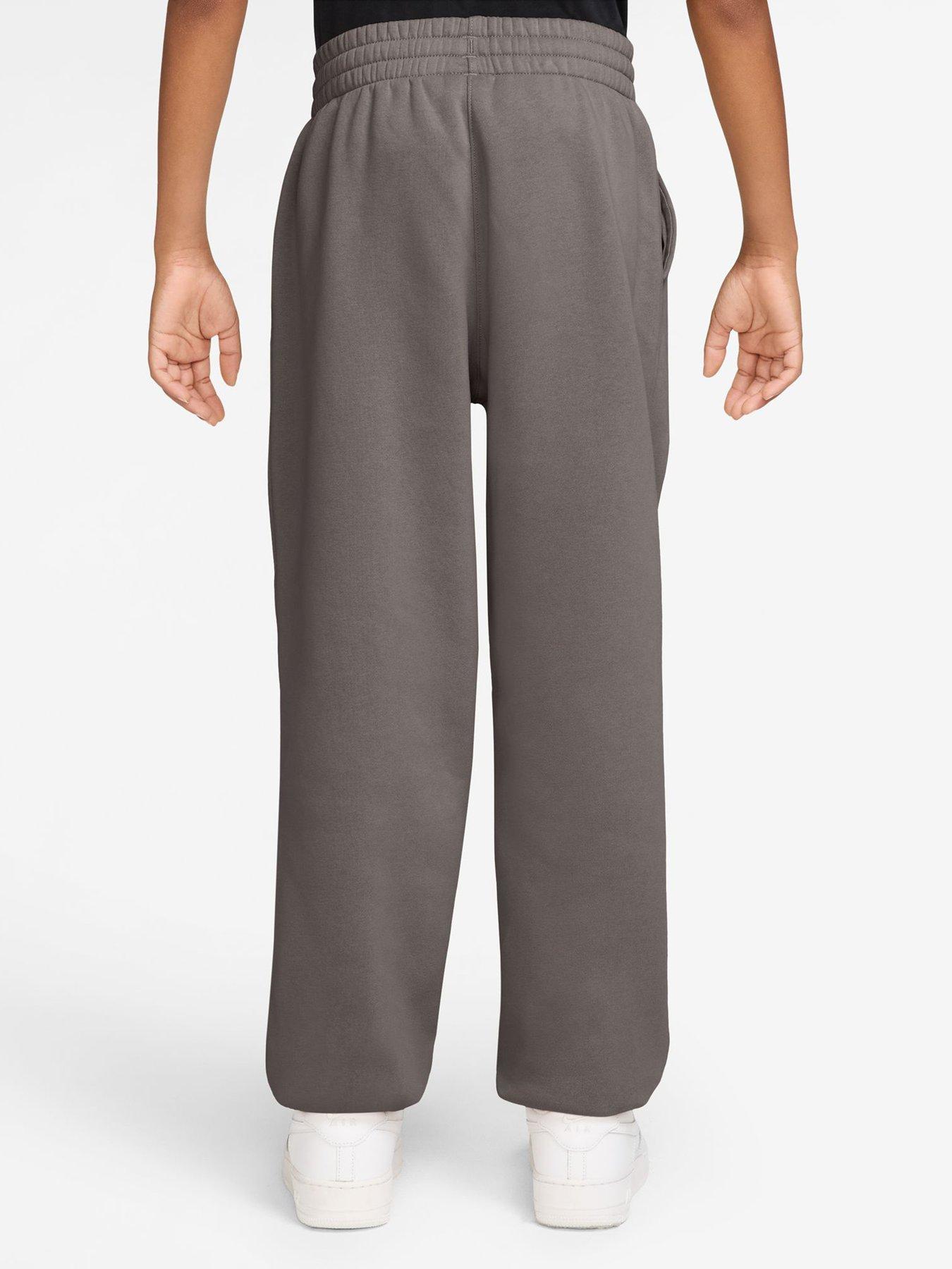 Image 2 of 3 of Nike Big Kids' Club Fleece Loose Fit Joggers - Dark Grey
