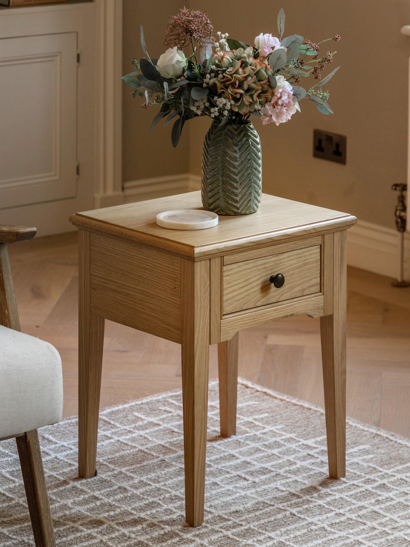 Image 1 of 5 of Gallery Malvern 1 Drawer Side Table