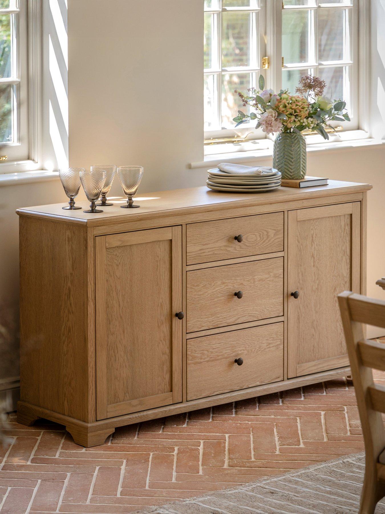 Gallery Direct Malvern 2 Door 3 Drawer Sideboard