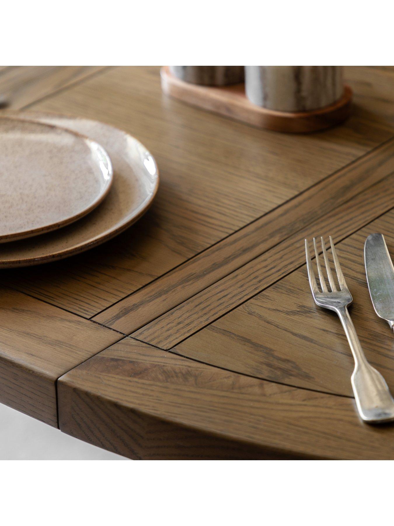 Image 4 of 5 of Gallery Direct Hardwick Round Extending Dining Table