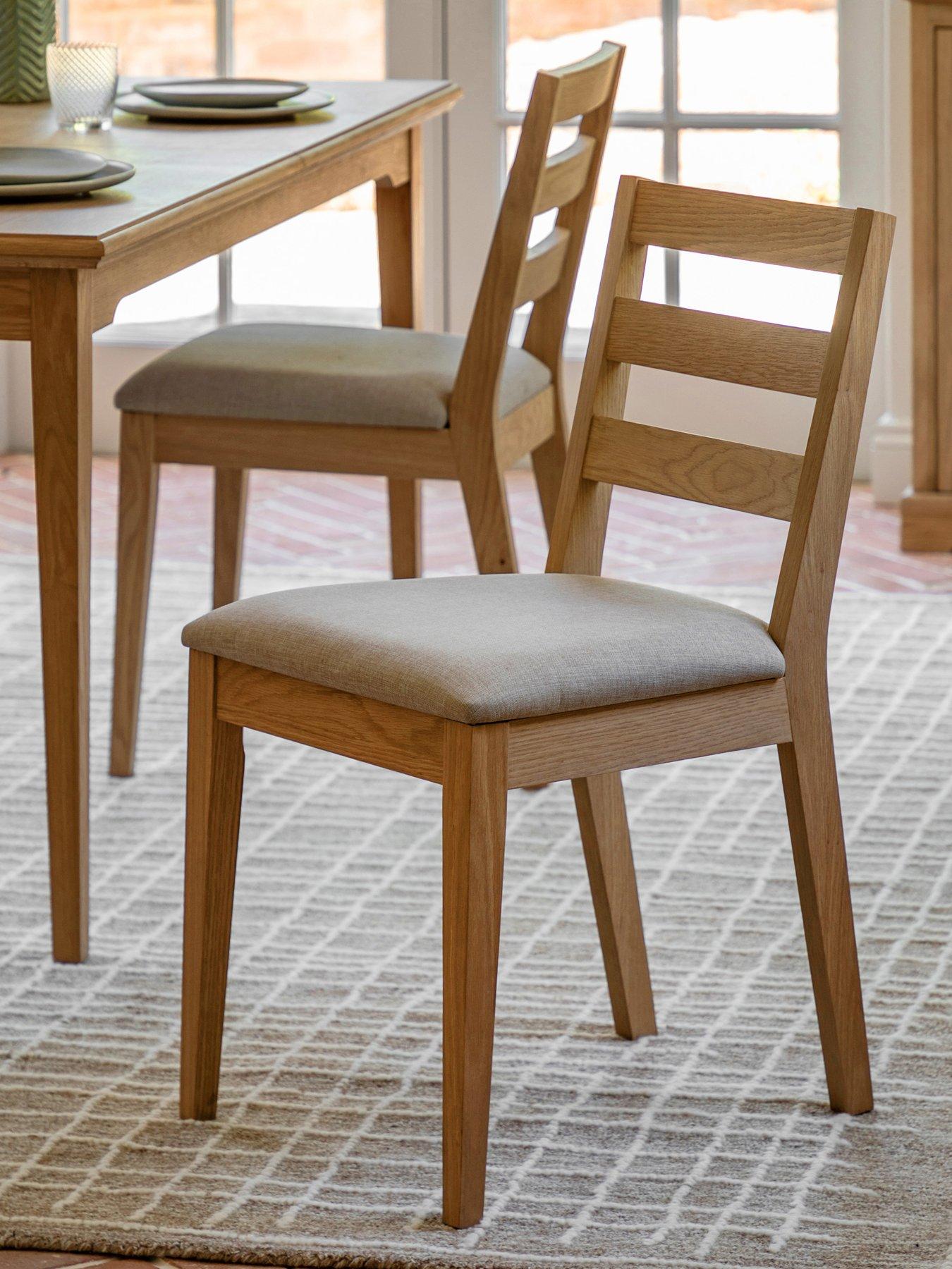 Image 1 of 5 of Gallery Direct Set of 2 Malvern Dining Chairs