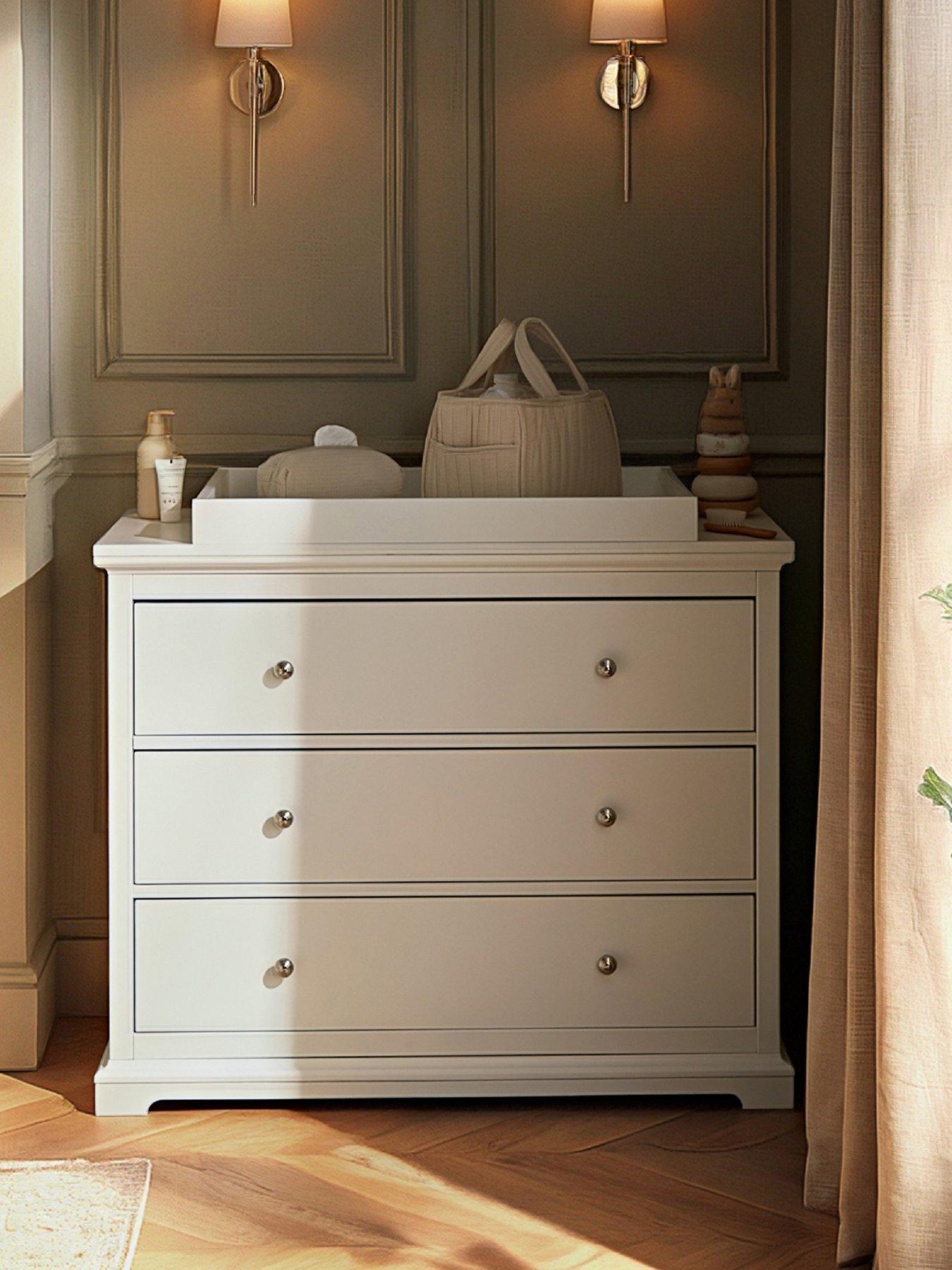 Image 1 of 6 of CuddleCo Beaumont Dresser Changer - White