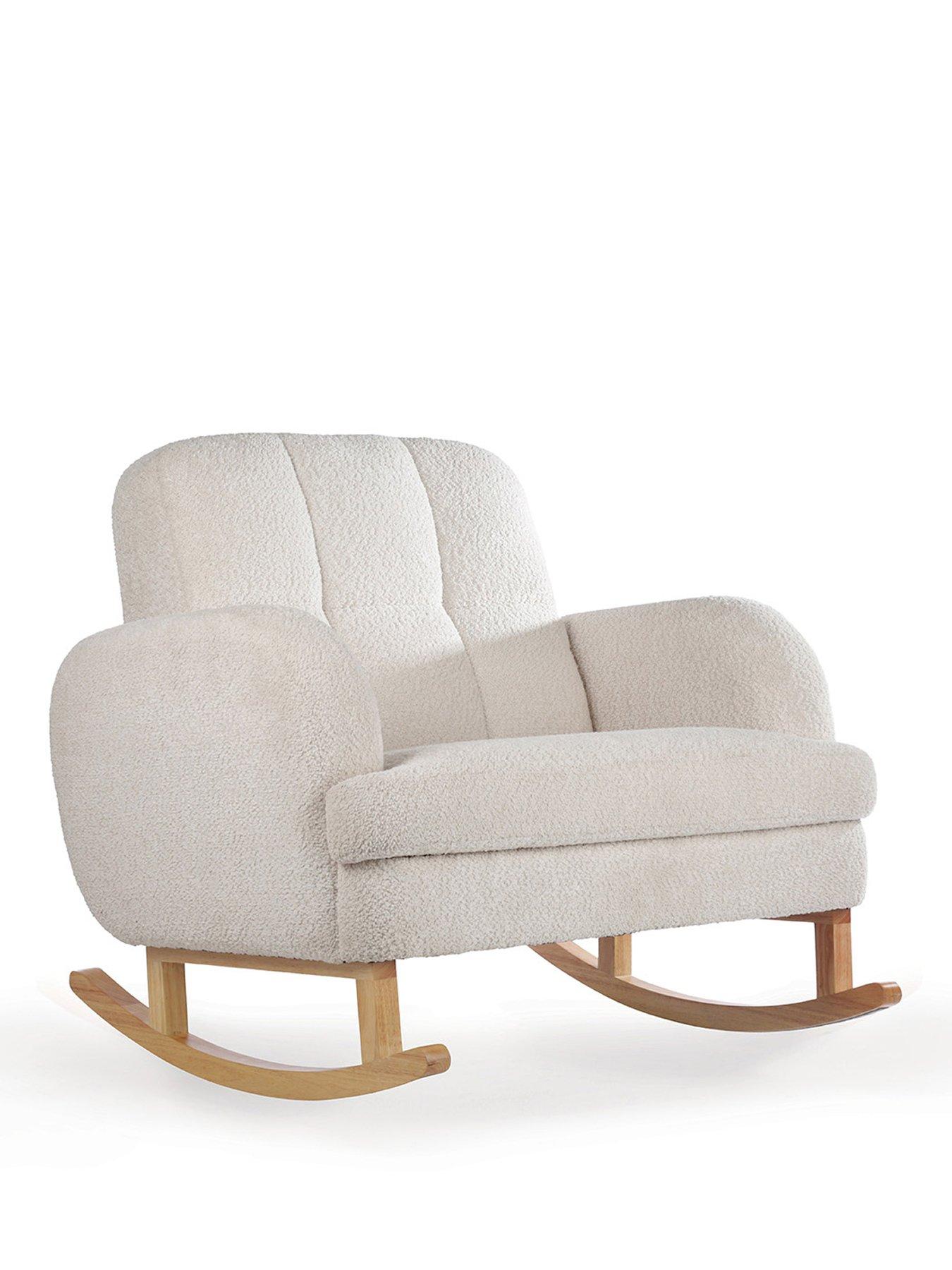 Image 2 of 8 of CuddleCo Etta Cuddle Nursing Chair - Boucle Mushroom