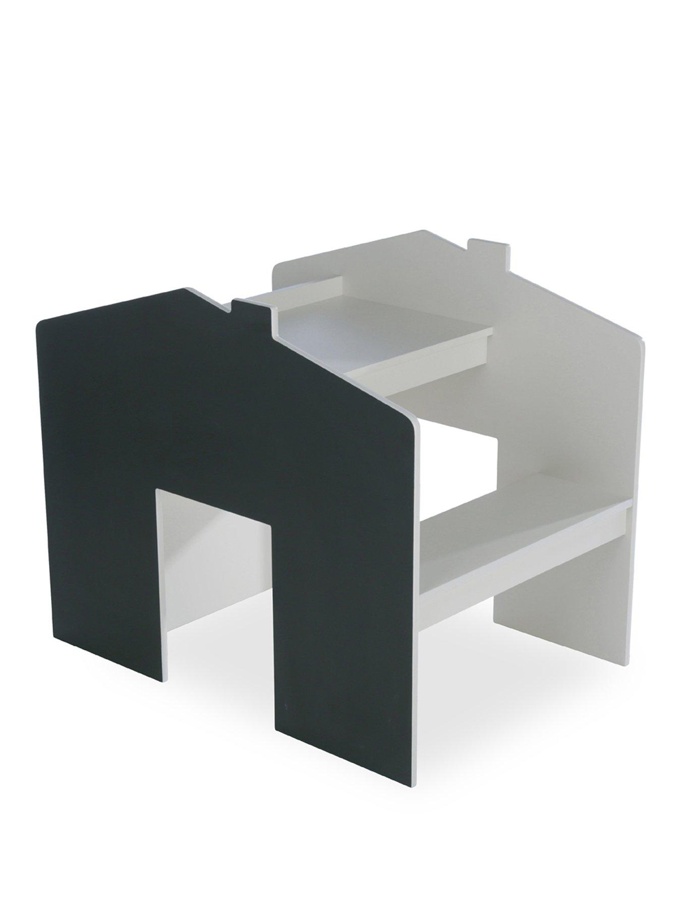 Image 2 of 4 of CuddleCo Play House Storage Desk with Bench - Pebble