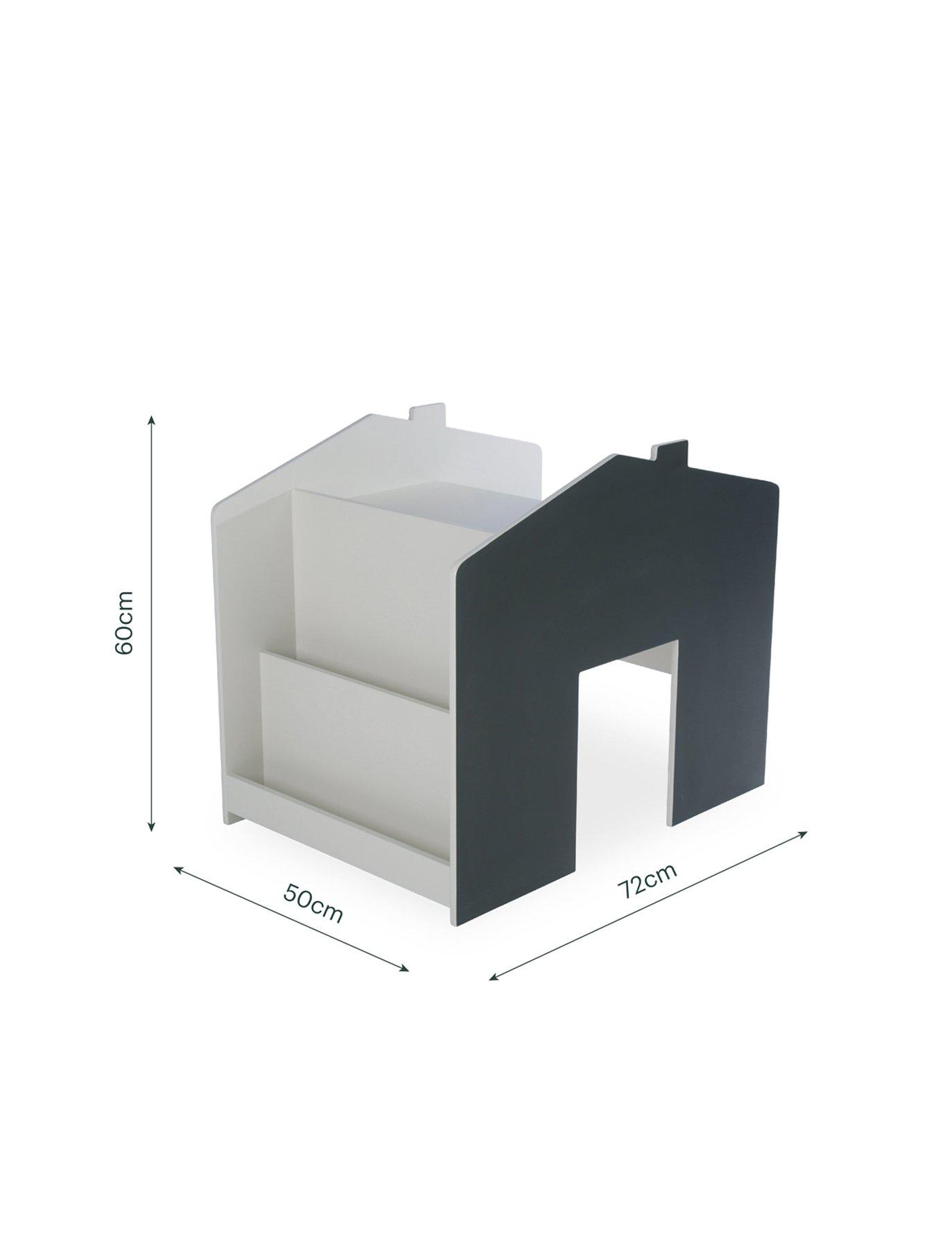 Image 4 of 4 of CuddleCo Play House Storage Desk with Bench - Pebble
