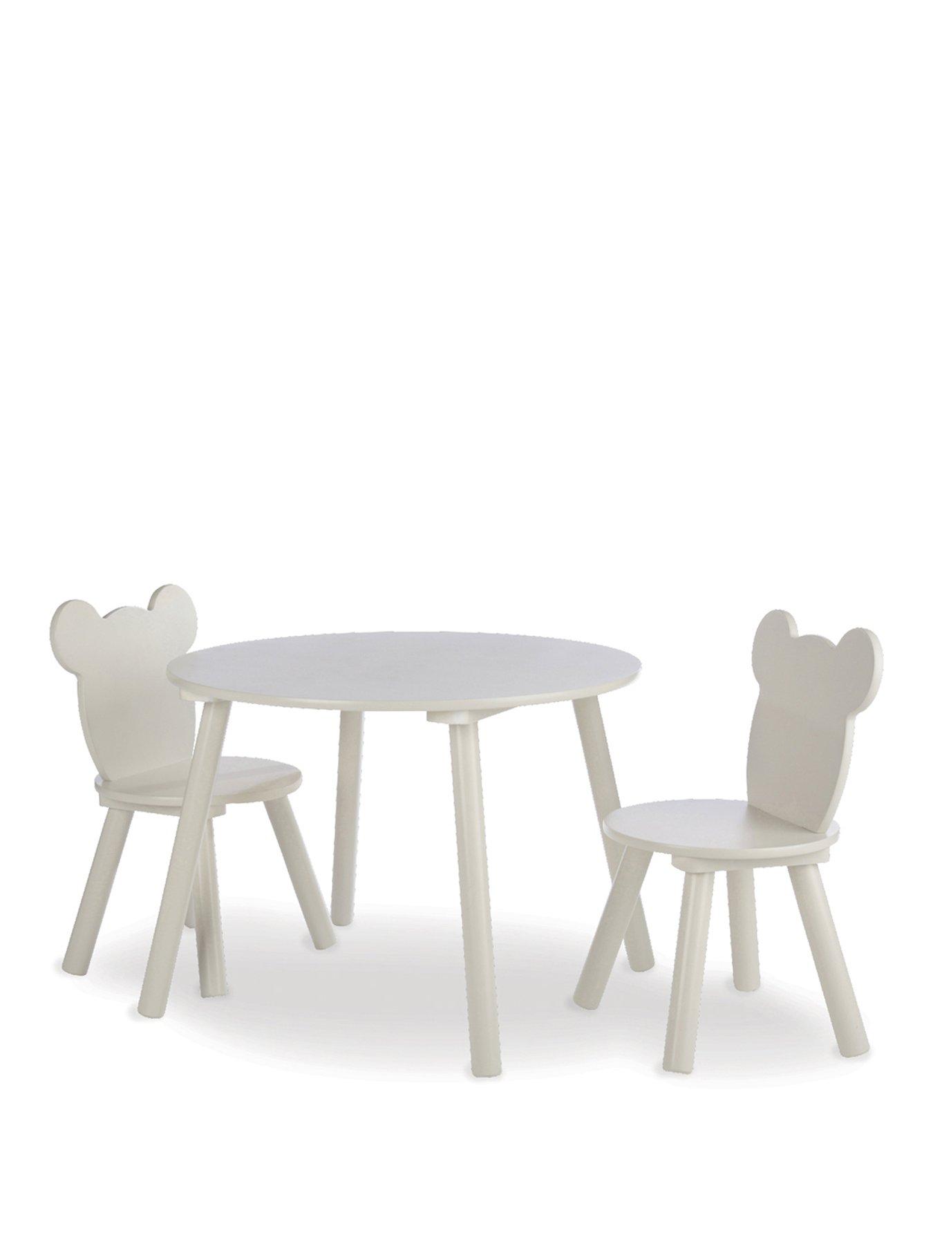 Image 2 of 5 of CuddleCo Play House Bear Table & 2 Chairs - Pebble