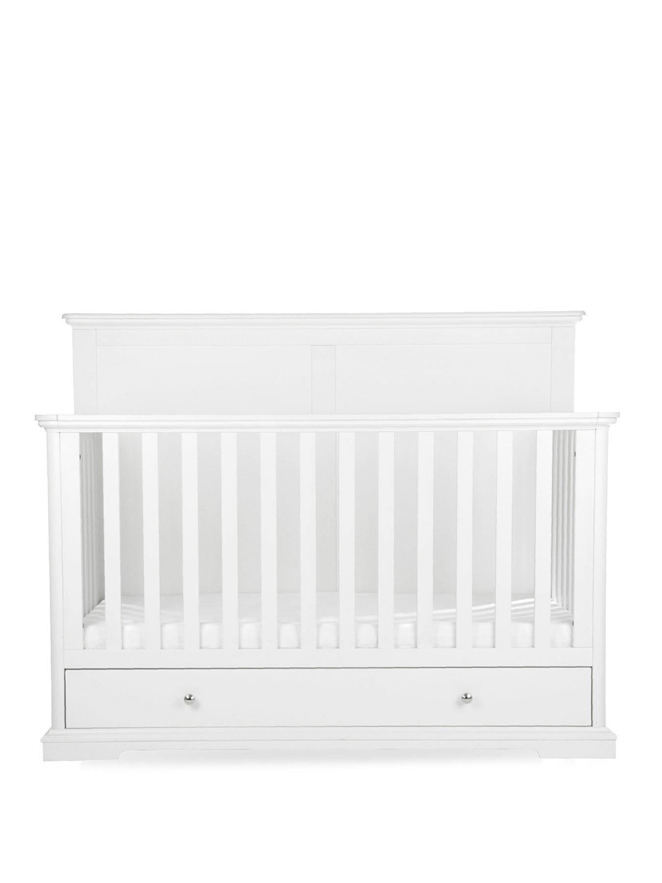 Image 2 of 6 of CuddleCo Beaumont Grand Cot Bed - White