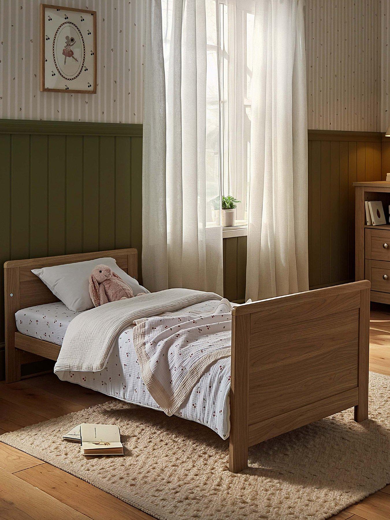 Image 3 of 8 of CuddleCo Burford 3 Piece Furniture Set - Oak