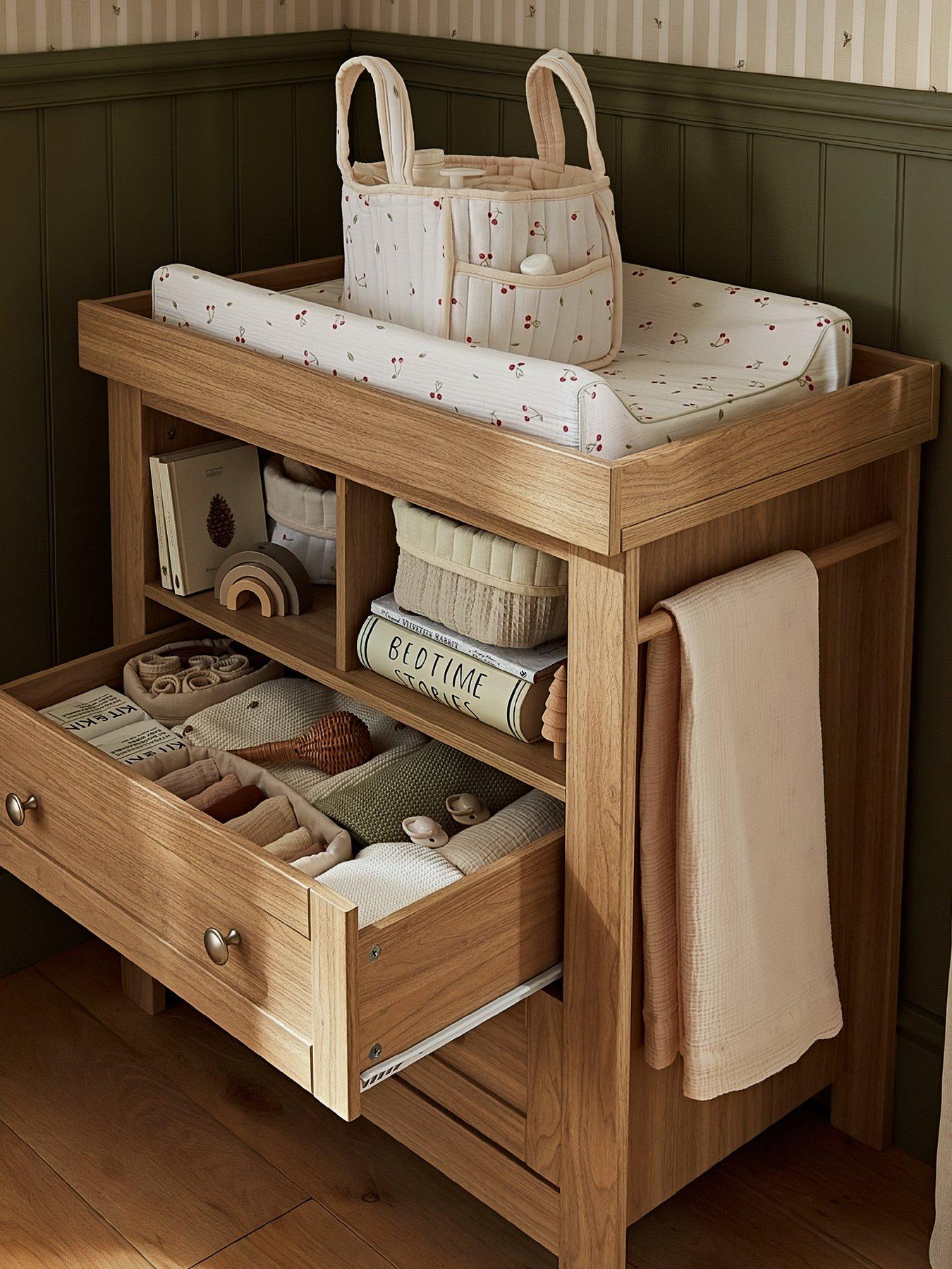 Image 7 of 8 of CuddleCo Burford Dresser Changer - Oak