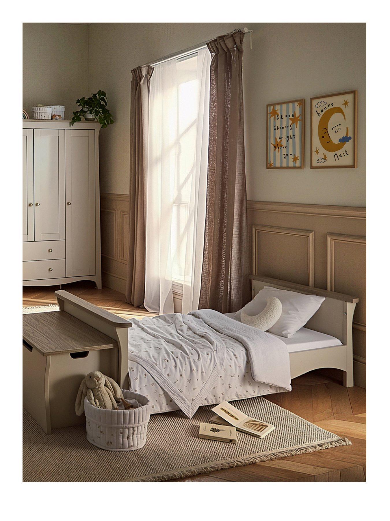 Image 2 of 6 of CuddleCo Clara Luxe 3 Piece Furniture Set - Cashmere & Ash