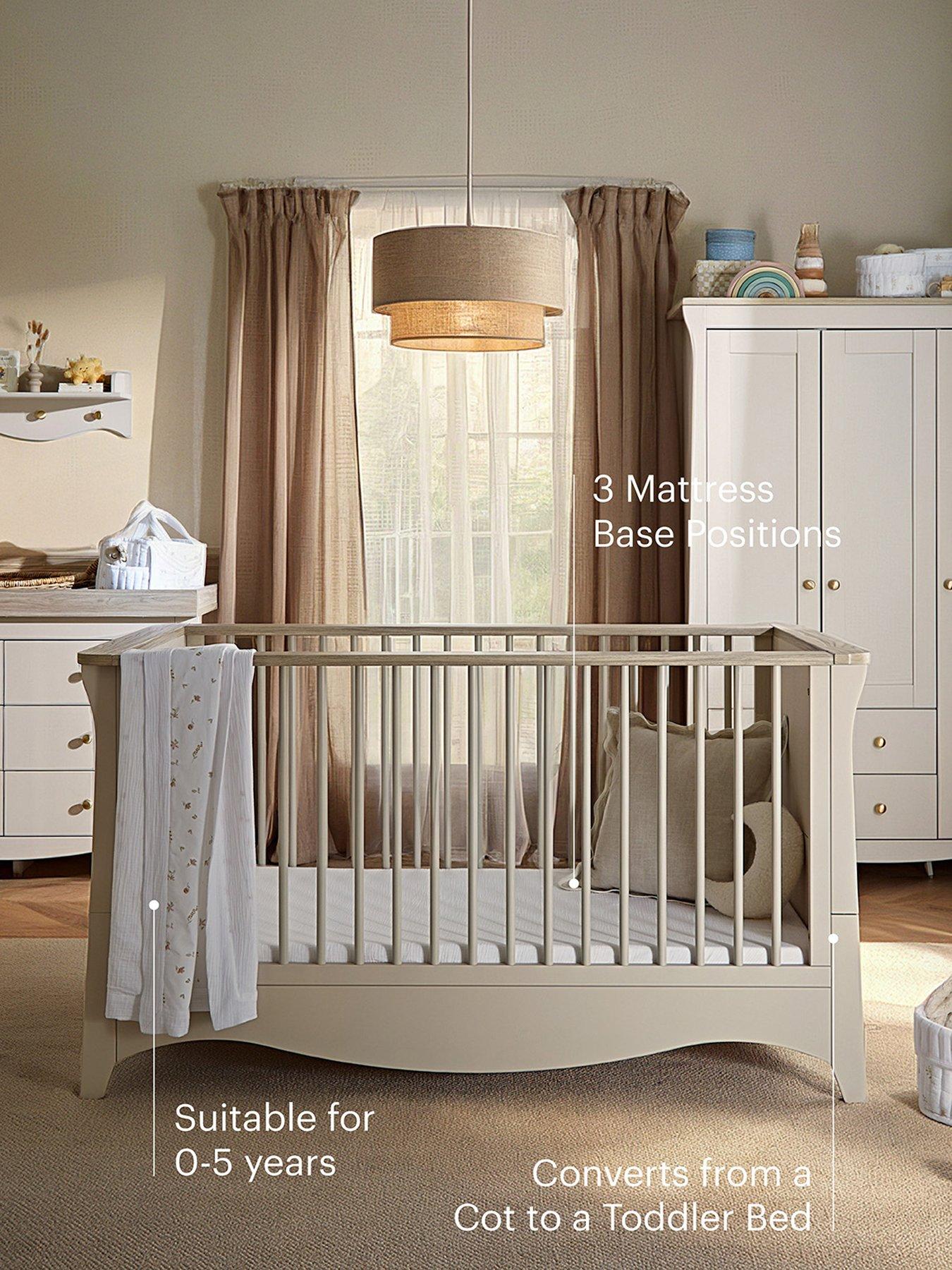 Image 4 of 6 of CuddleCo Clara Luxe 3 Piece Furniture Set - Cashmere & Ash
