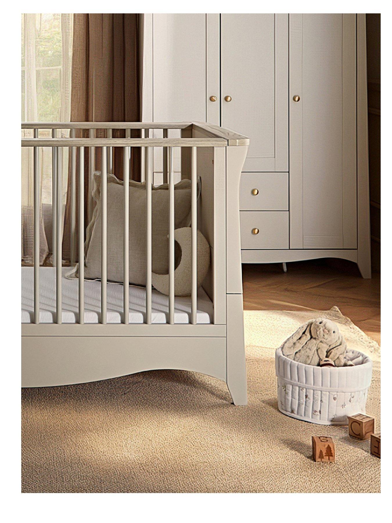 Image 2 of 6 of CuddleCo Clara Luxe 2 Piece Furniture Set - Cashmere & Ash