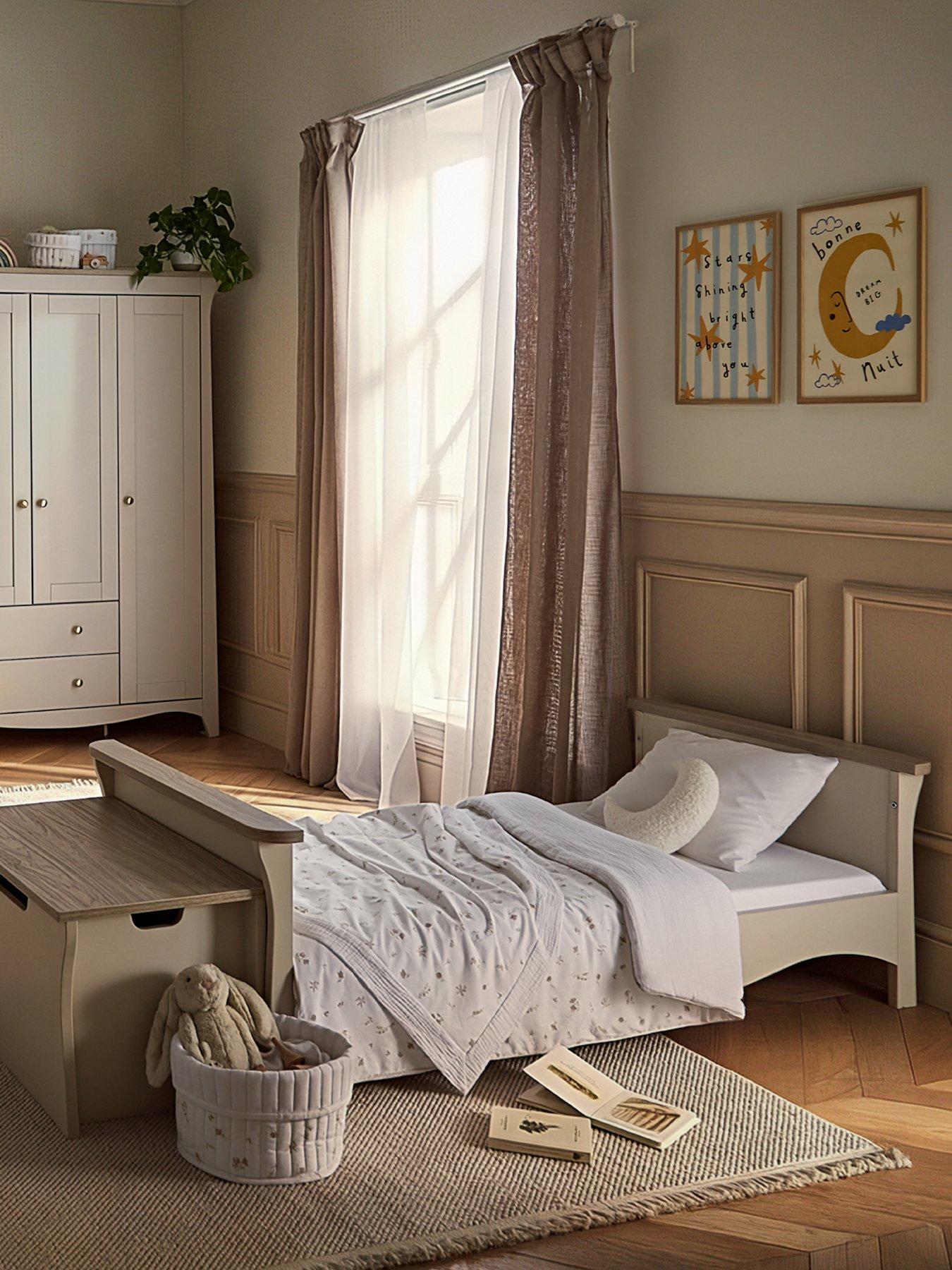 Image 3 of 6 of CuddleCo Clara Luxe 2 Piece Furniture Set - Cashmere & Ash