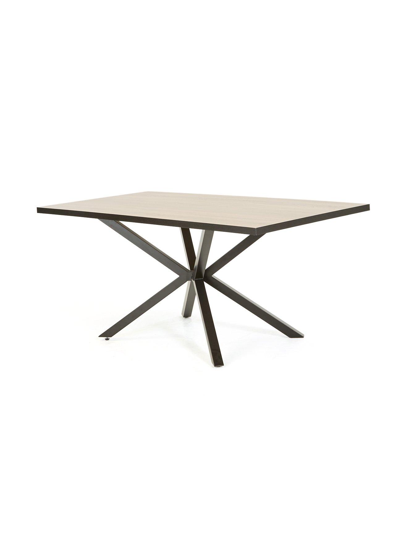 Image 5 of 7 of The Very Collection Rocco Corner Dining Bench With Oslo Dining Table Dining Set - Natural/Black -&nbsp;FSC&reg; Certified