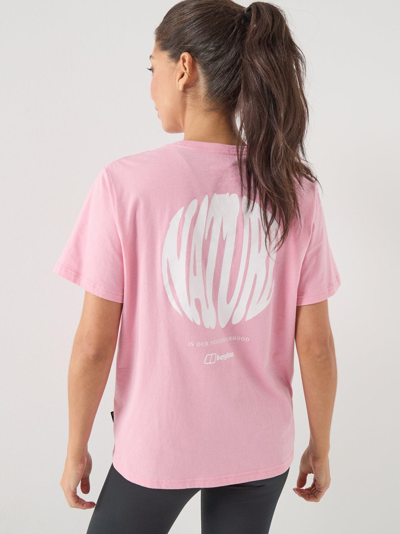 Berghaus Womens Nature Graphic Essential T-Shirt - Pink