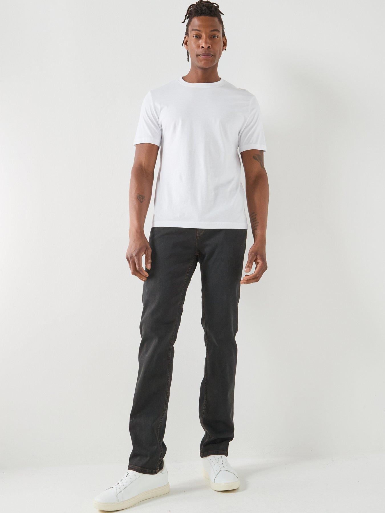Image 3 of 5 of AllSaints Sid Skinny Fit Jeans - Dark Brown
