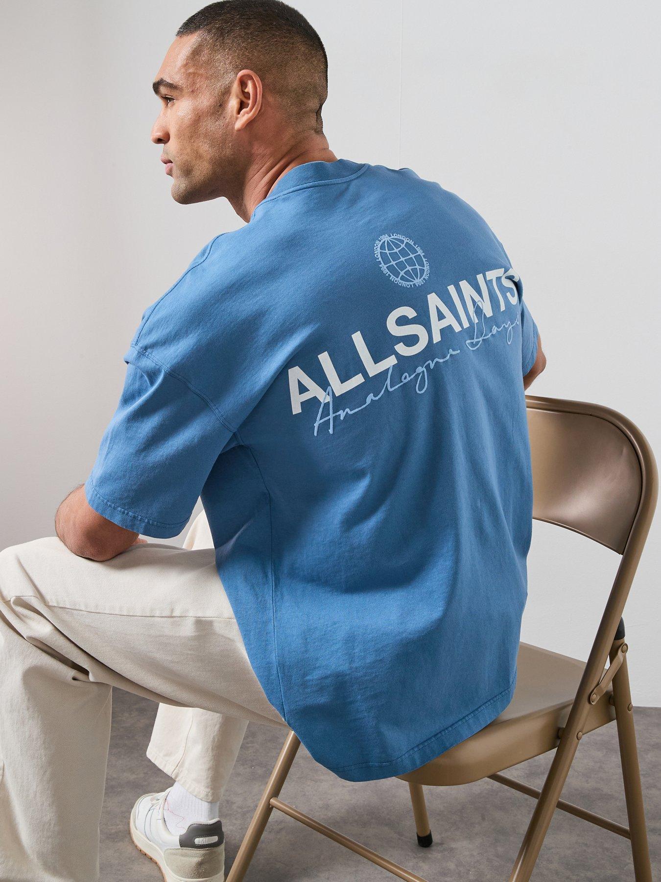 AllSaints Emblem Graphic T-Shirt - Blue