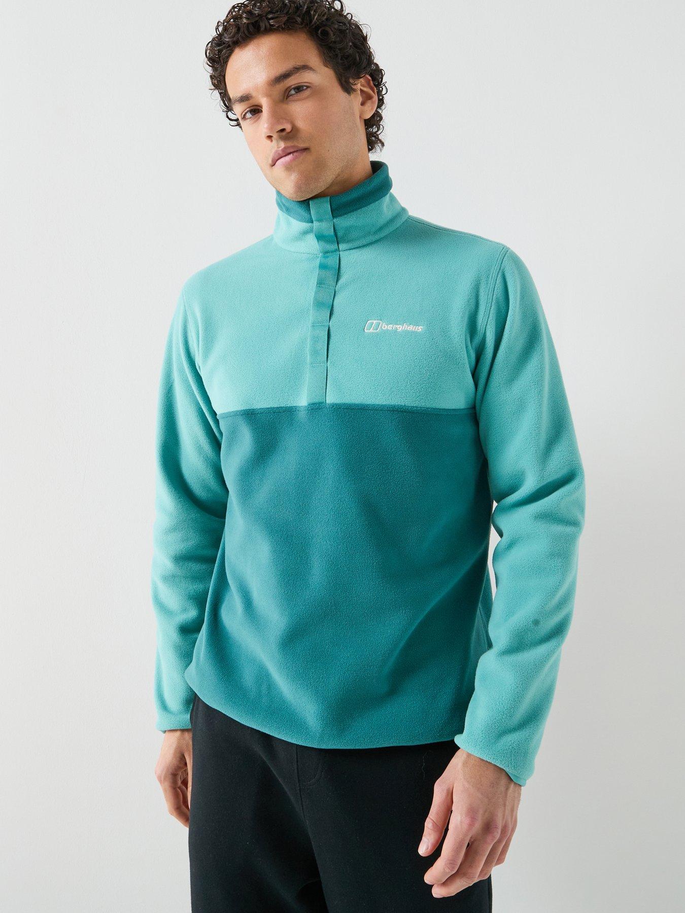 Berghaus: Mens Felltop Snap Pullover Fleece - Blue