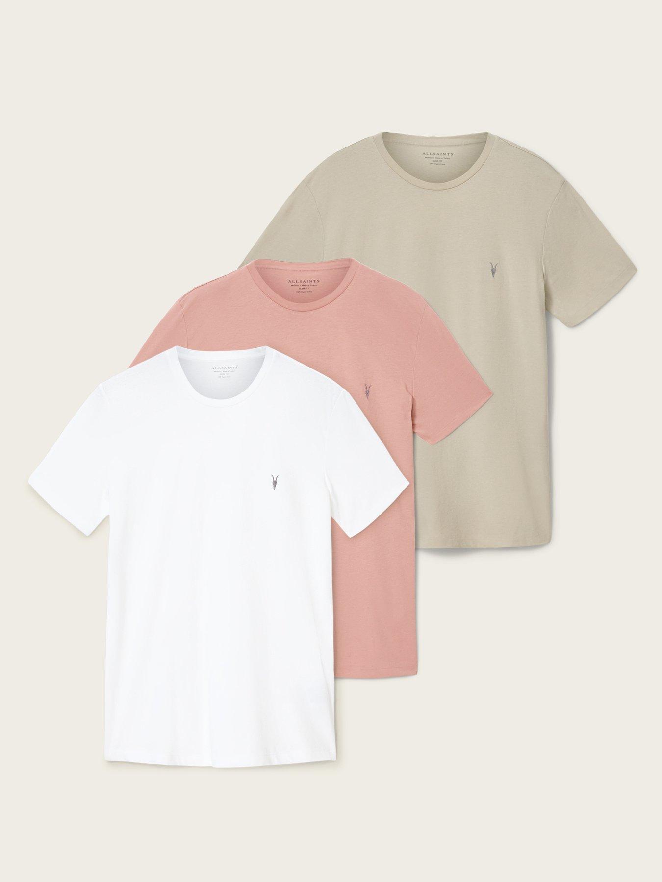 Allsaints Tonic 3 Pack Short Sleeve T-Shirts