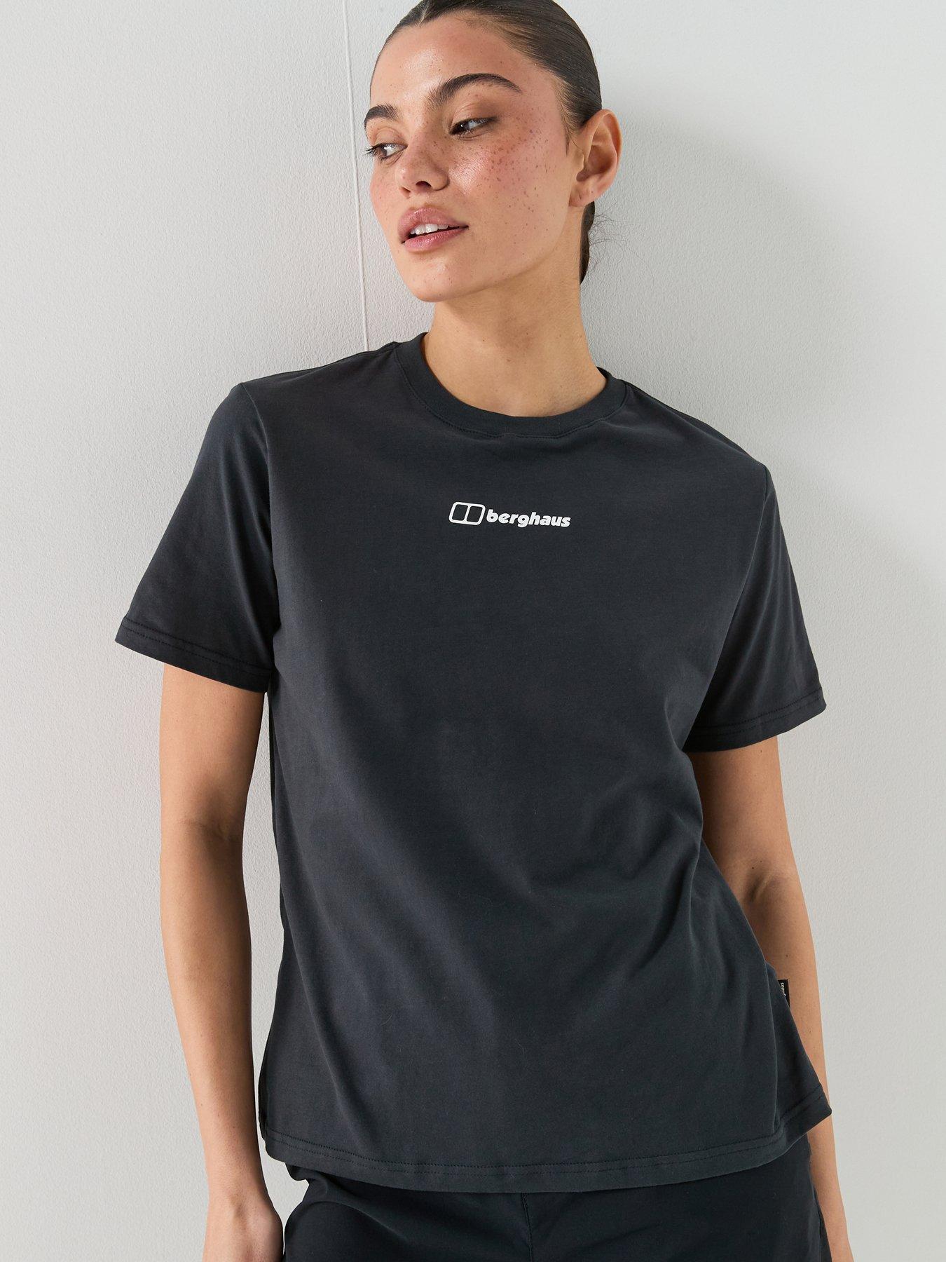 Image 2 of 5 of Berghaus Womens Nature Graphic Essential T-Shirt - Black