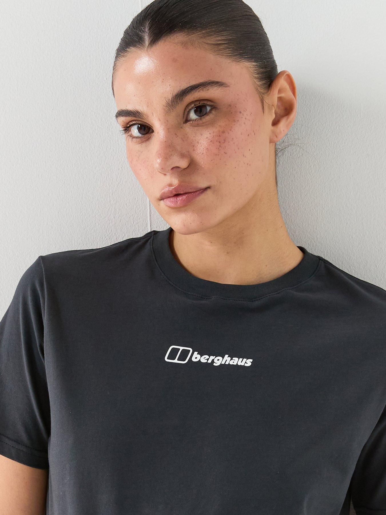 Image 4 of 5 of Berghaus Womens Nature Graphic Essential T-Shirt - Black