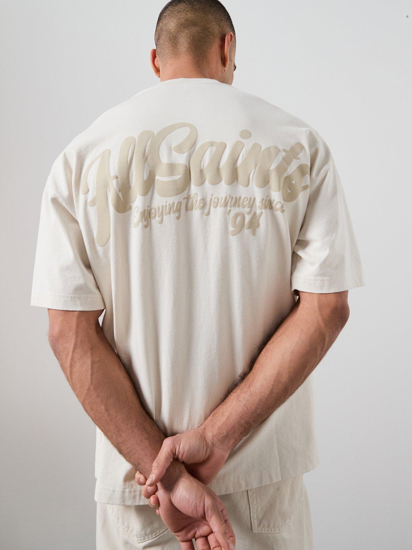 AllSaints Odyssey Graphic T-Shirt - Off White