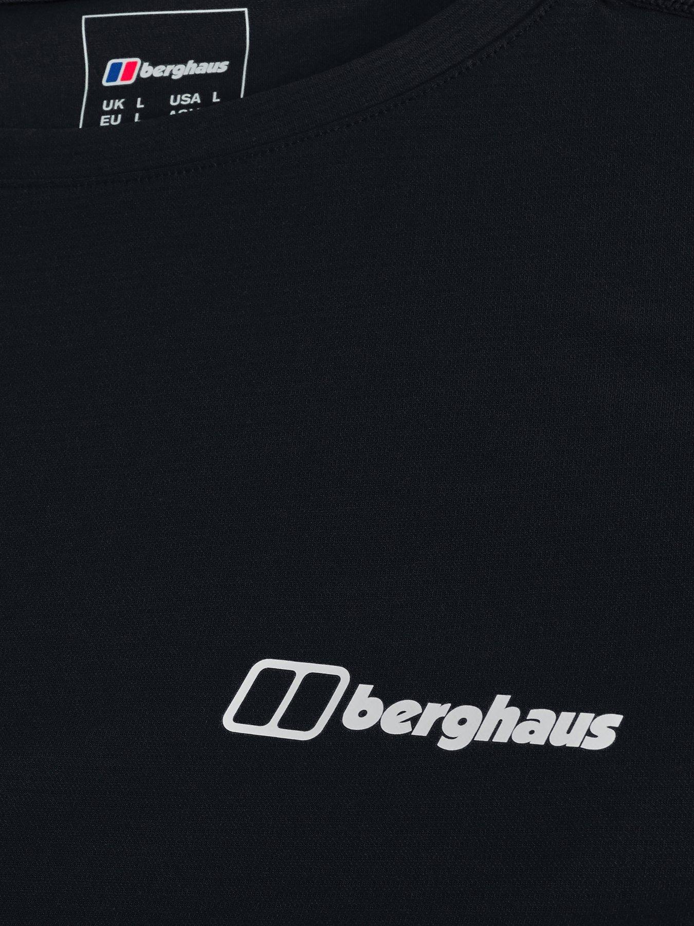 Image 6 of 7 of Berghaus Mens 24/7 Tech Long Sleeve Top - Black