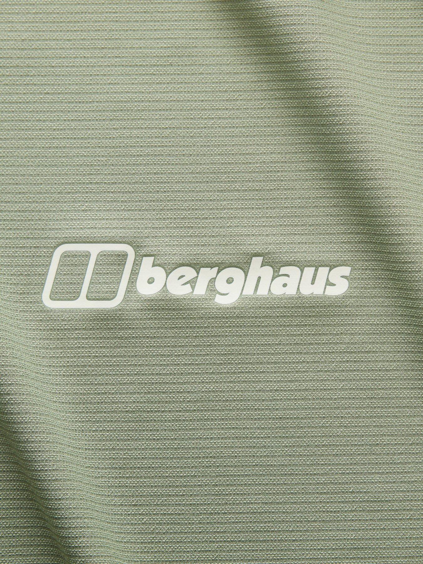 Image 6 of 6 of Berghaus Mens 24/7 Tech Short Sleeve T-Shirt - Green