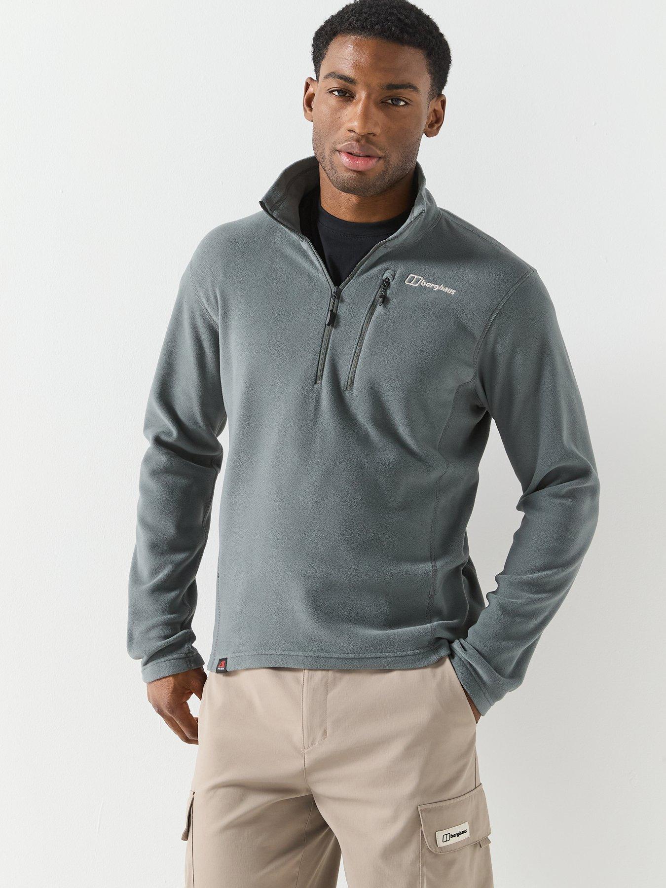 Image 5 of 6 of Berghaus Mens Prism Micro 1/2 Zip Fleece - Grey