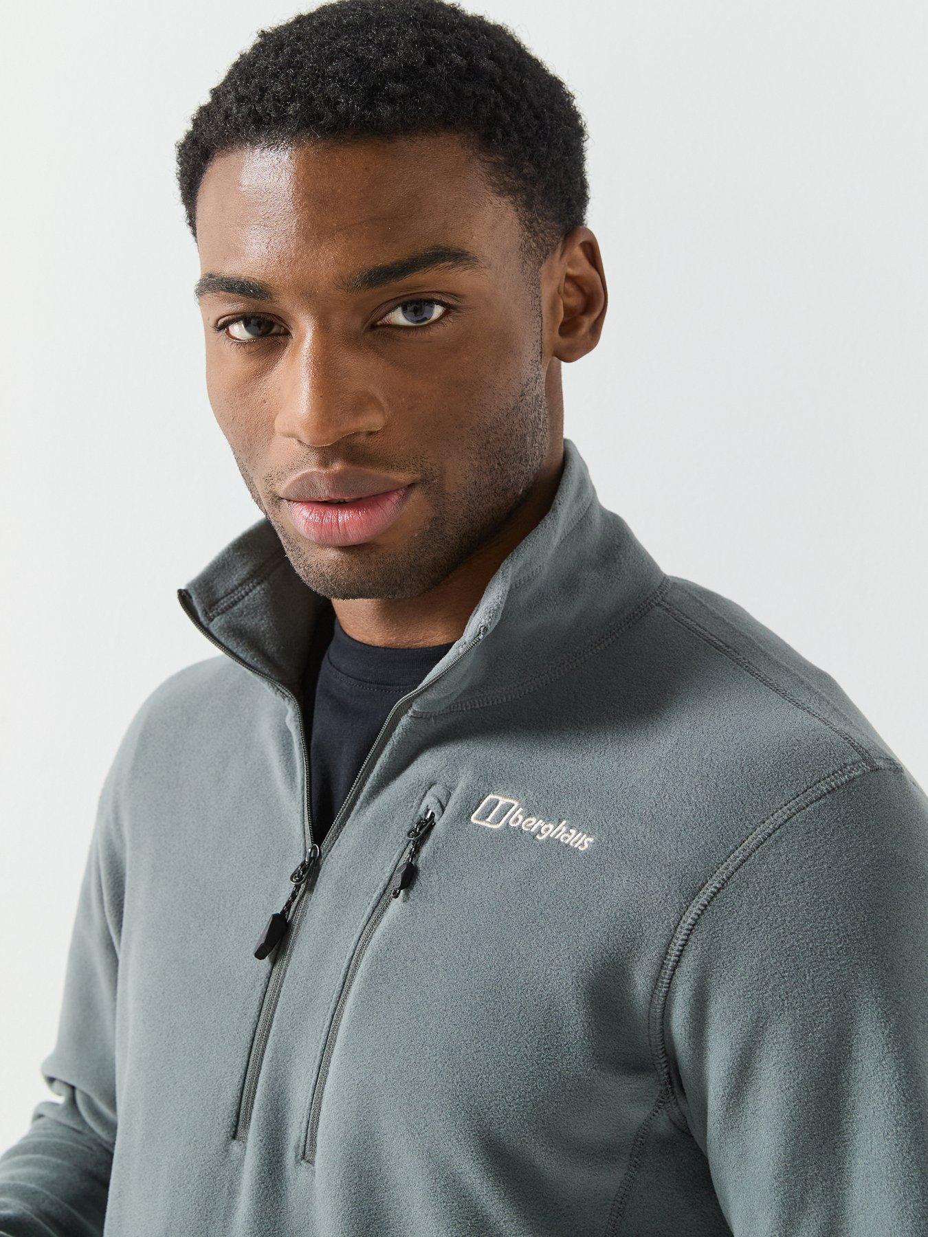 Image 6 of 6 of Berghaus Mens Prism Micro 1/2 Zip Fleece - Grey