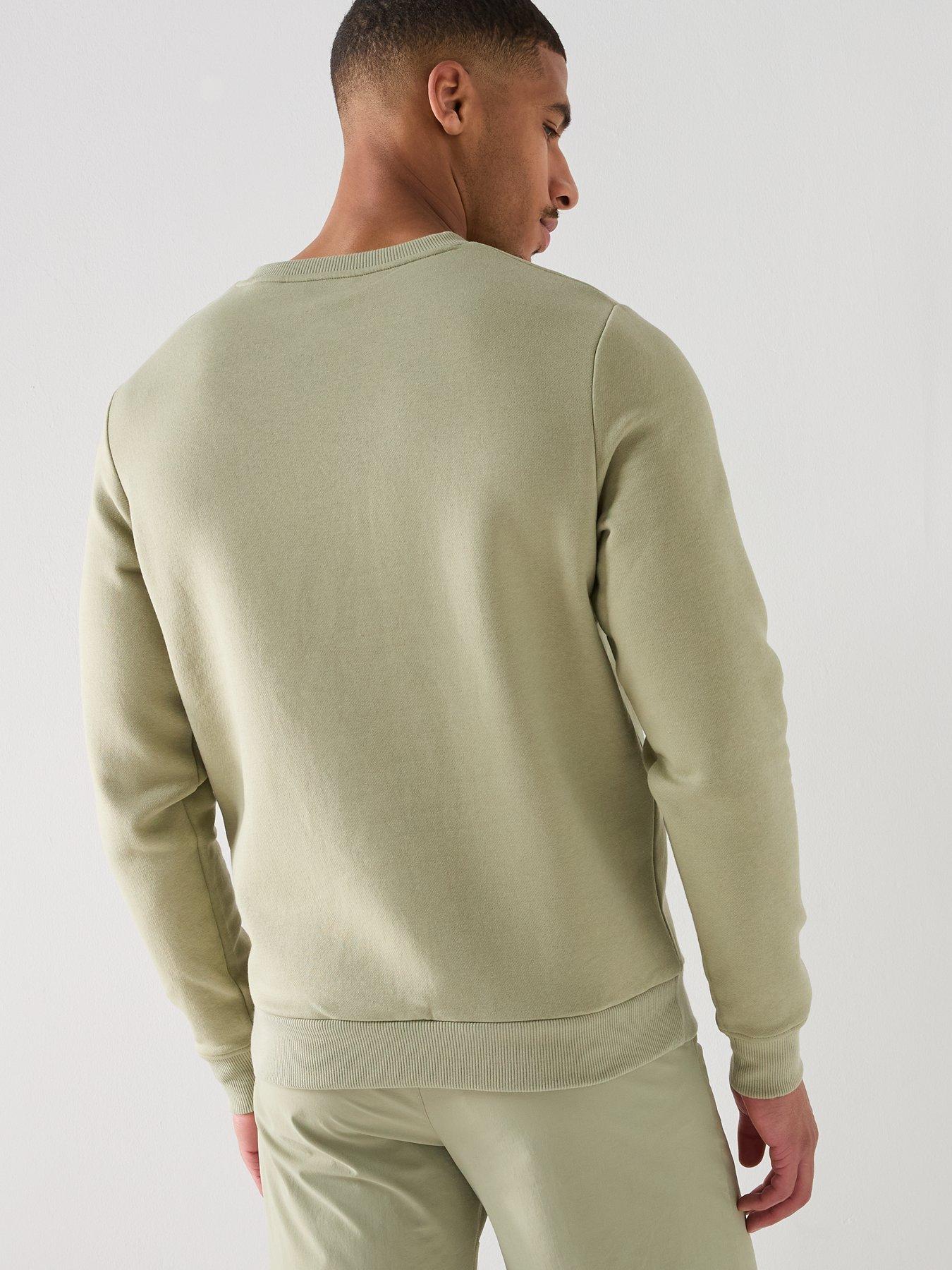 Image 2 of 5 of Berghaus Mens Logo Crew Sweatshirt - Green