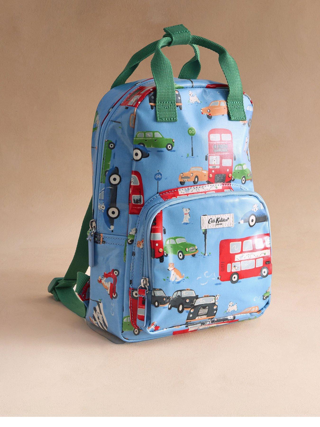 Cath Kidston Boys London Cars Medium Backpack - Blue